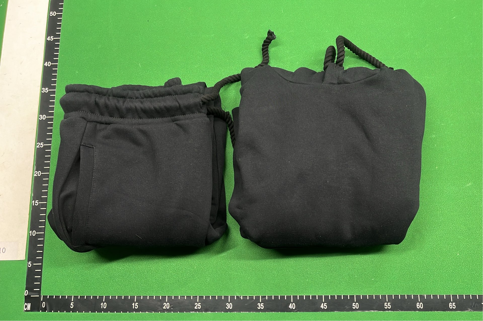Black Hoodie and Jogger Pants Set
