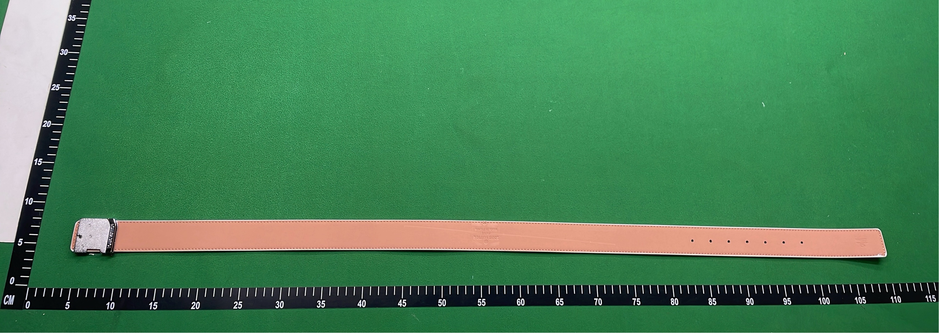 Louis Vuitton Monogram Leather Belt for Men and Women