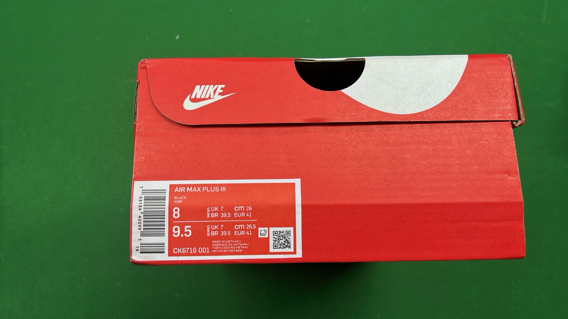 Nike Air Max Plus TN Black Blue Sneakers