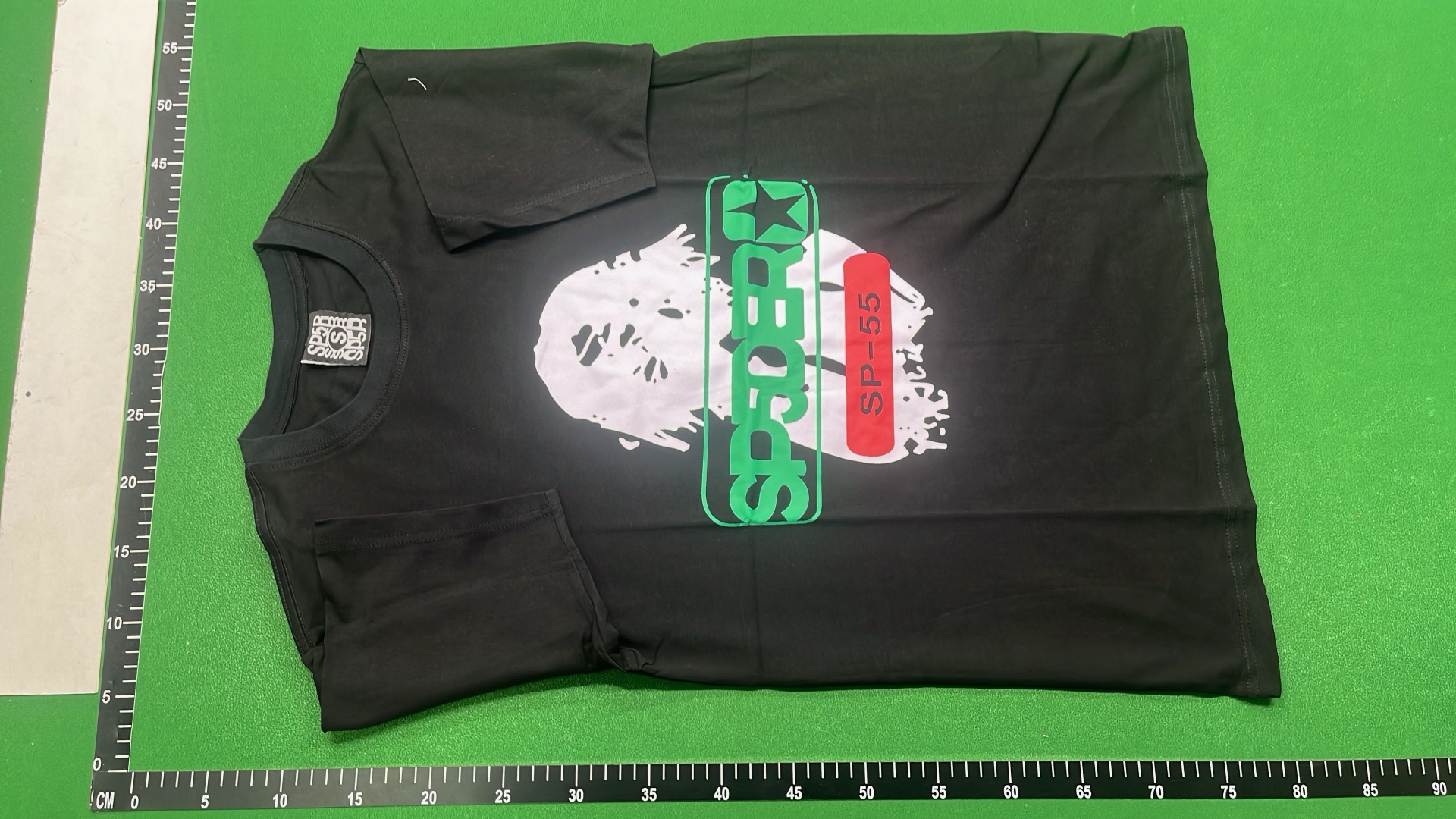 Spider Web T-Shirt with Red Design