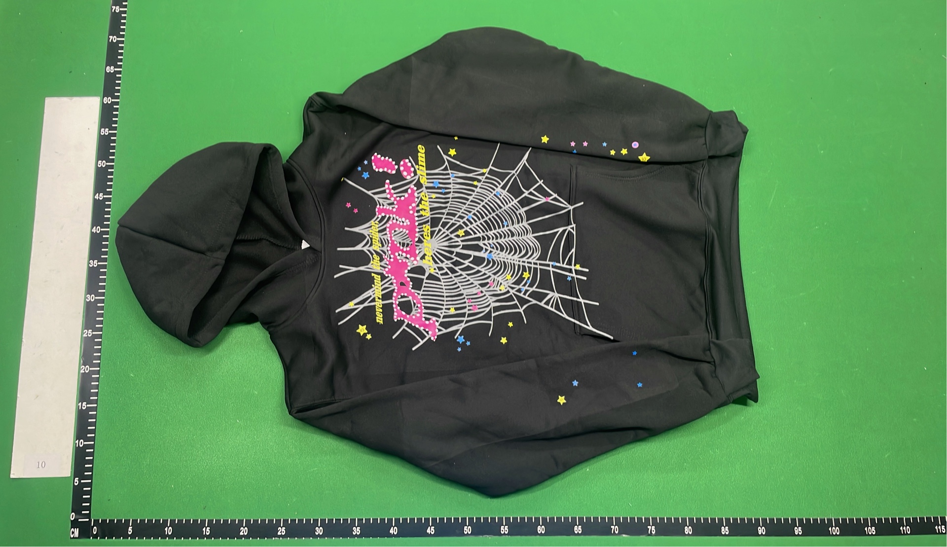 Blue Spider Web Hoodie and Pants Set