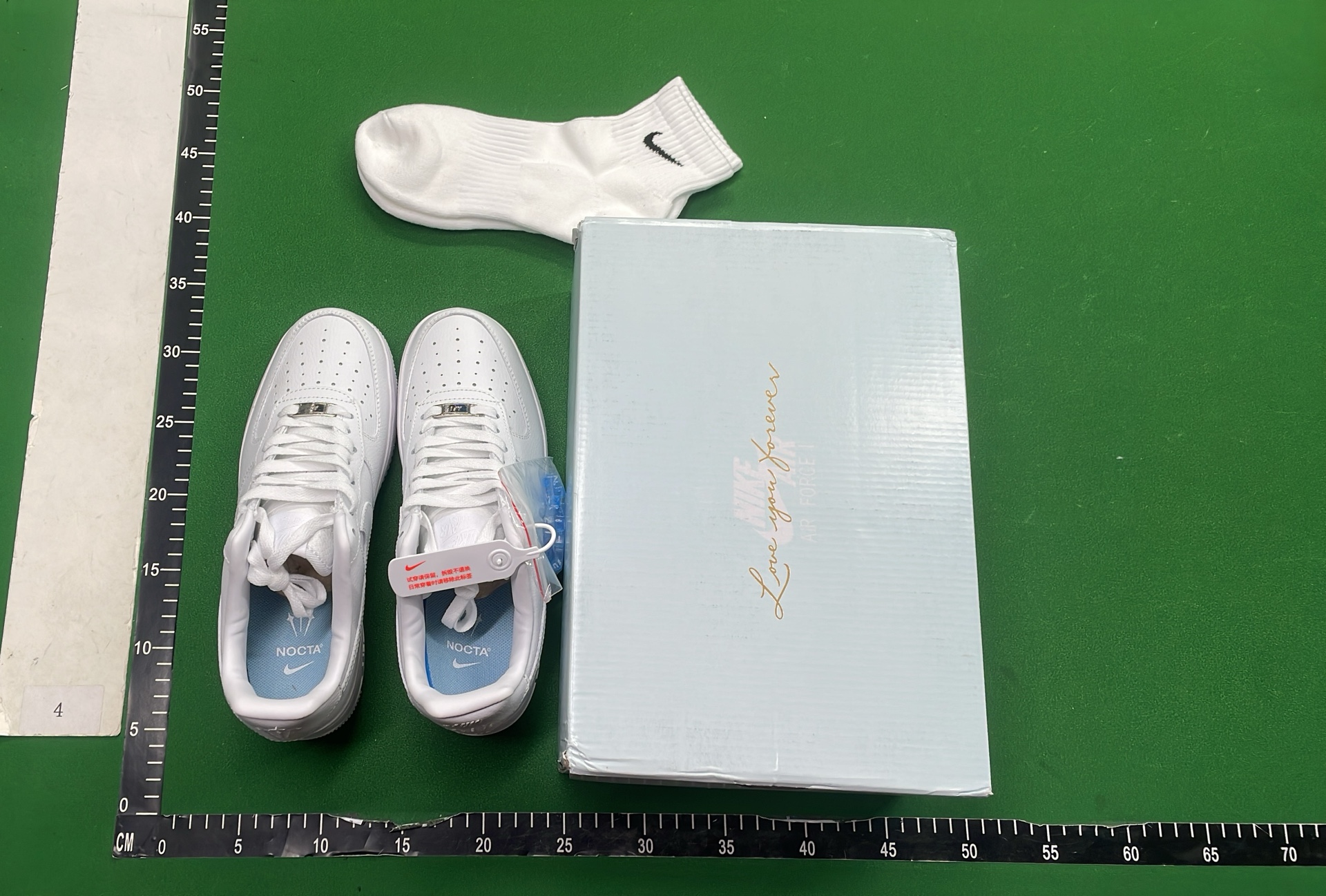 Nike Air Force 1 White Low Top Sneakers