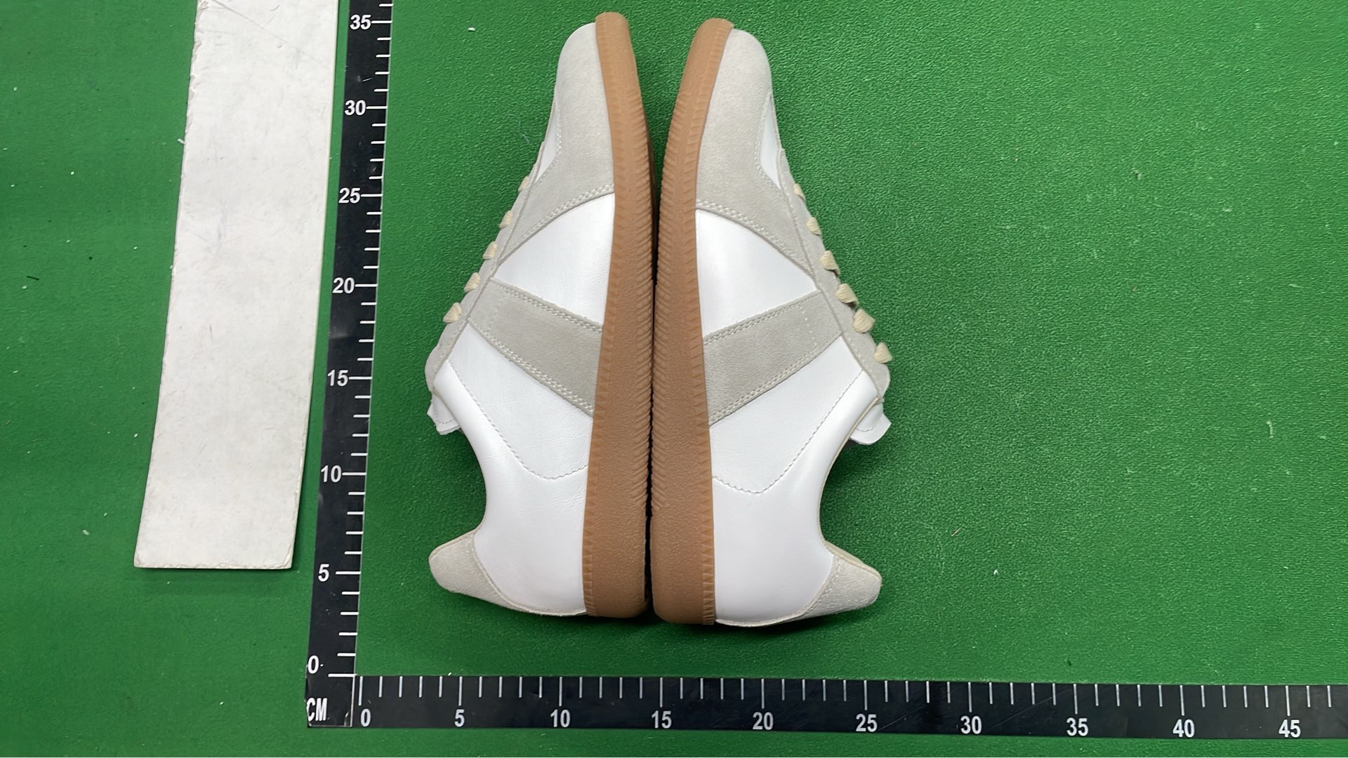 Beige Suede and Leather Sneakers for Women