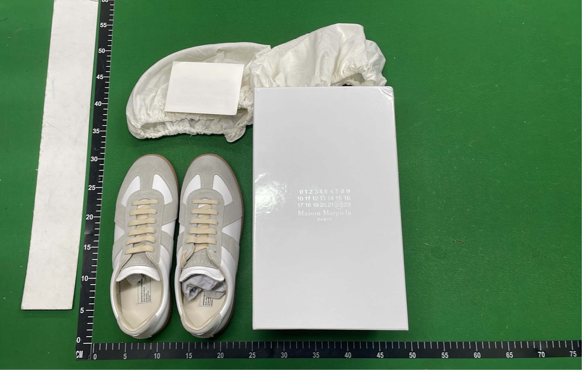 Beige Suede and Leather Sneakers for Women