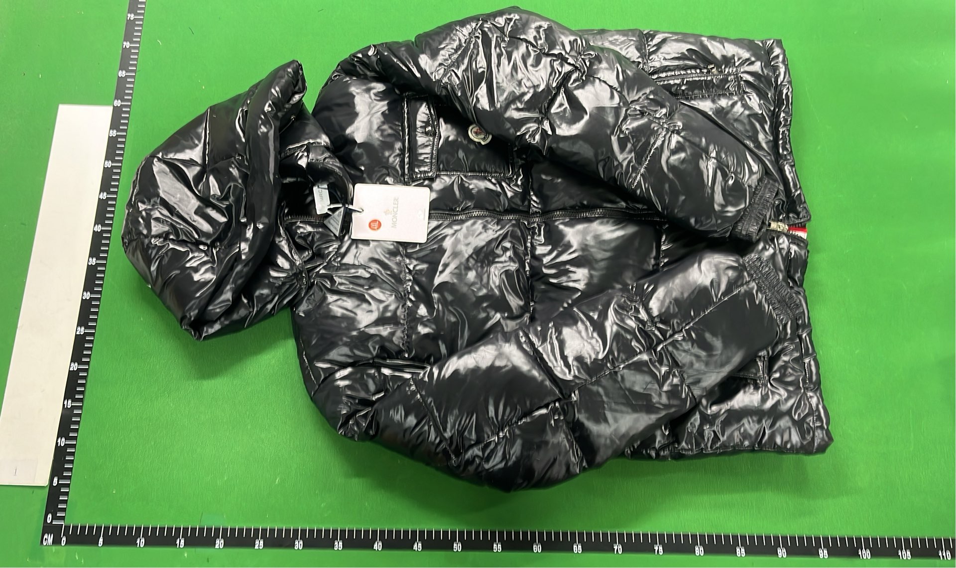Moncler Black Puffer Jacket with Hood