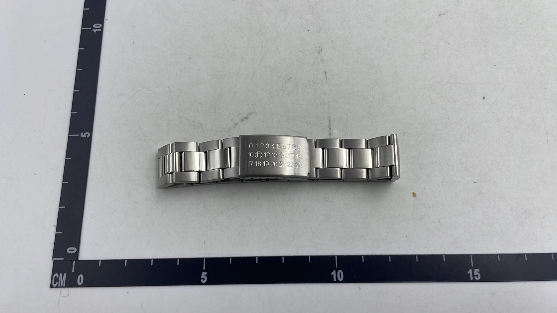 Stainless Steel Magnetic Bracelet with Daily Calendar - Modern Design