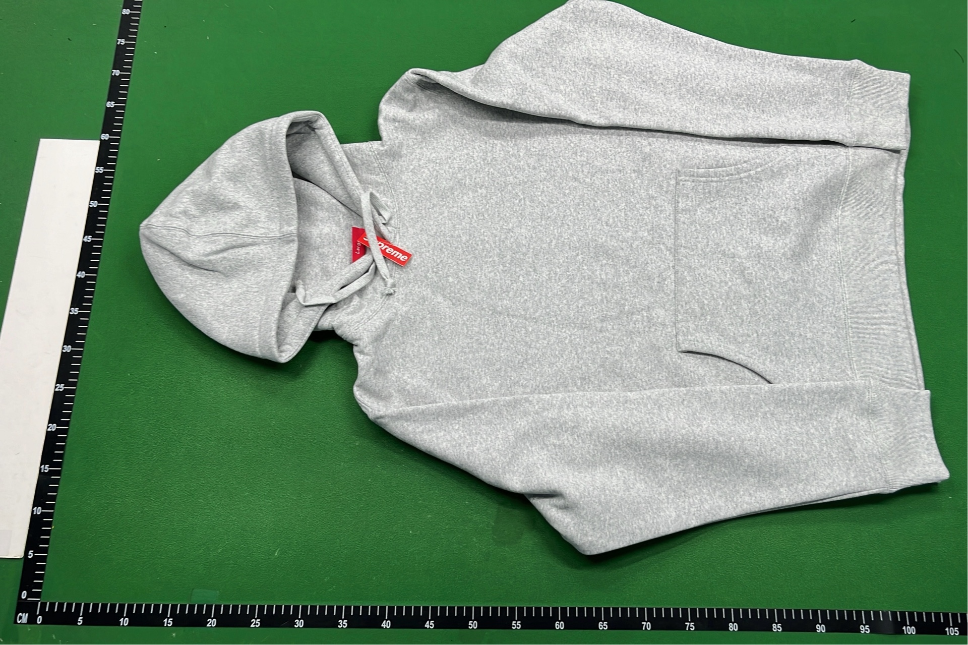 Supreme Black Hoodie with White Logo