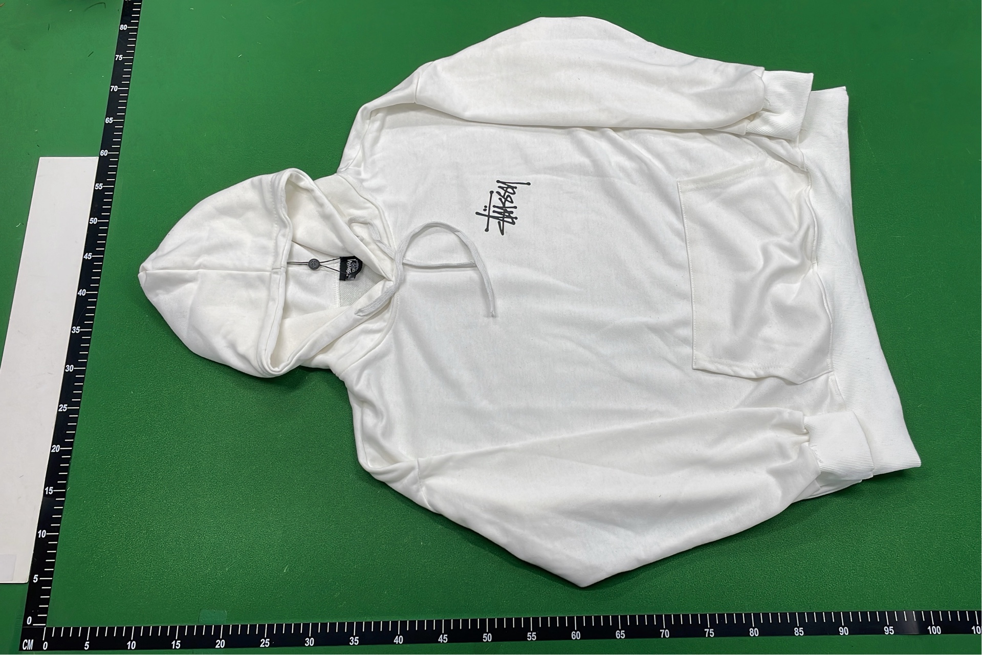 Gray Hoodie with Number 8 Design - Casual Streetwear Sweatshirt