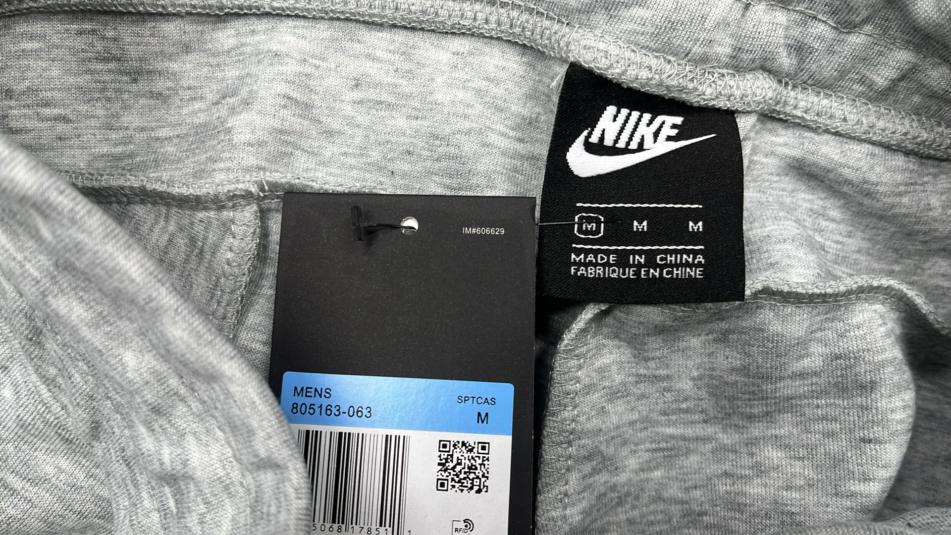 Nike Gray Hoodie and Pants Set for Men