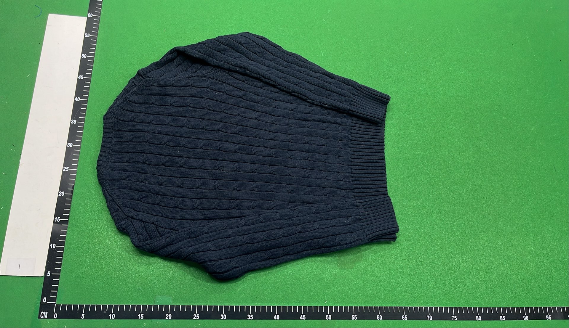 Ralph Lauren Cable Knit Polo Sweater - Men's Long Sleeve