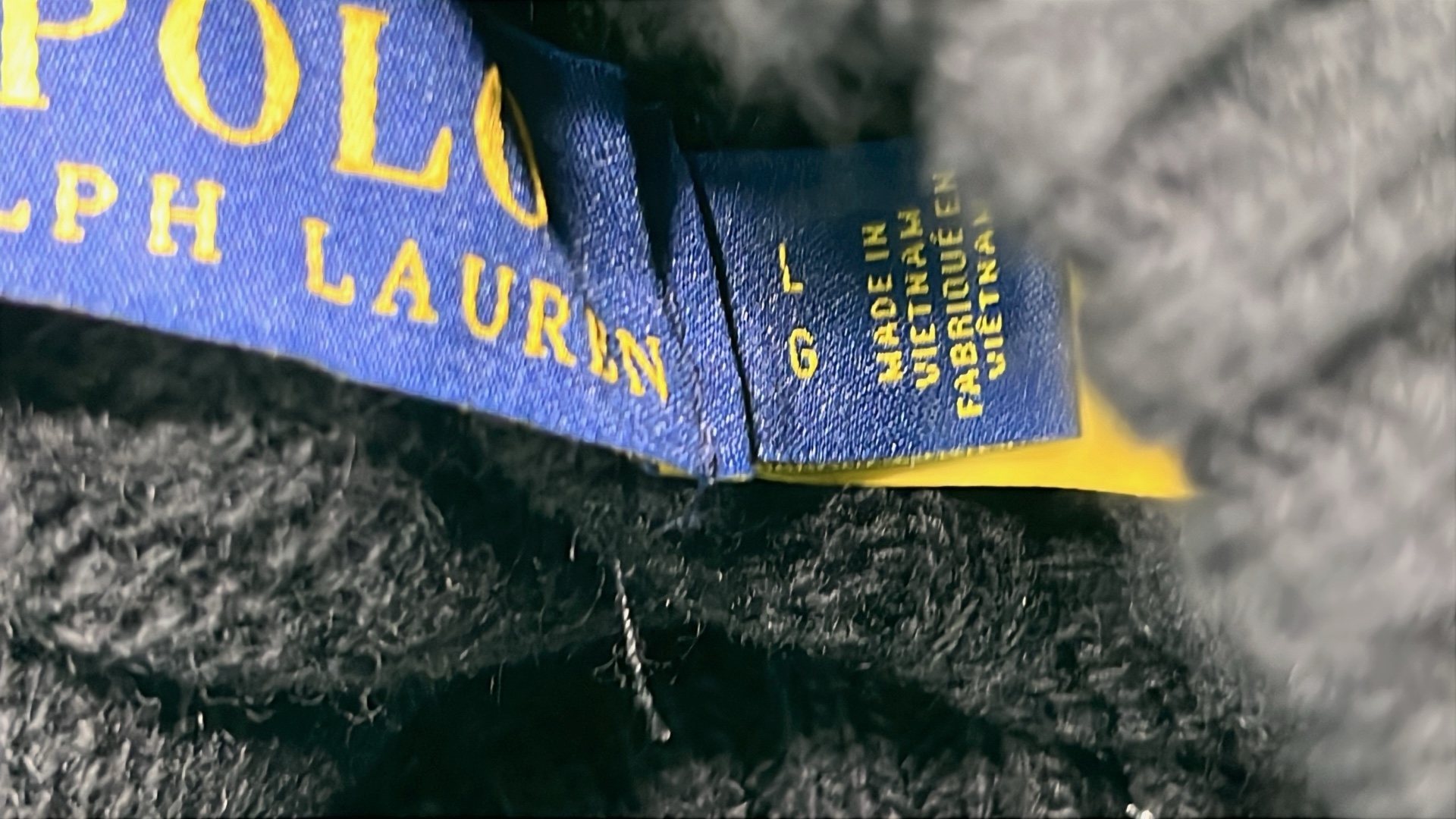 Ralph Lauren Cable Knit Polo Sweater - Men's Long Sleeve