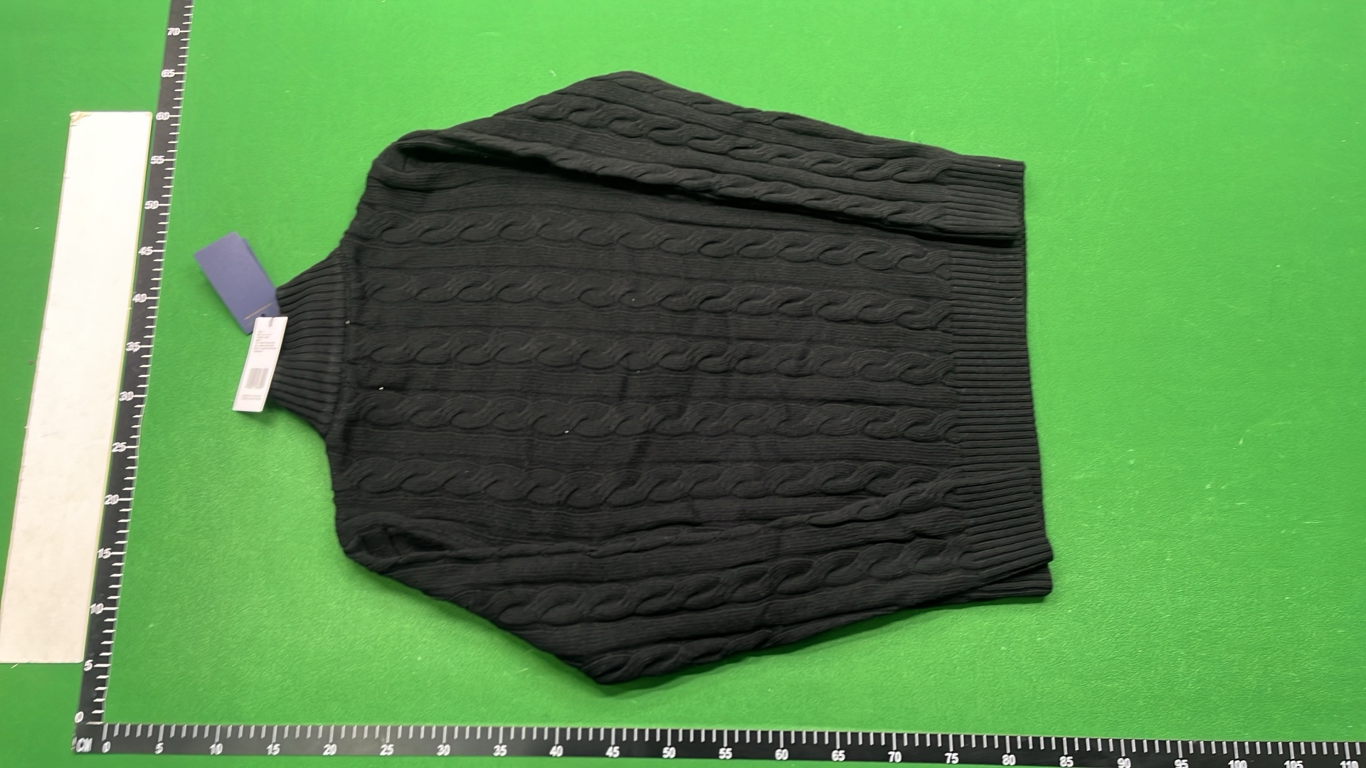 Ralph Lauren Cable Knit Polo Sweater - Men's Long Sleeve