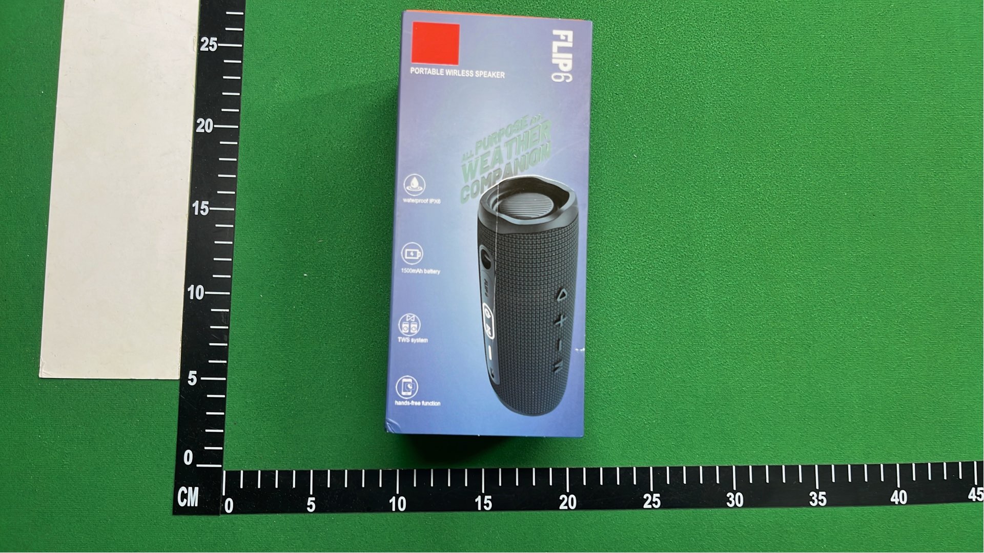 JBL Flip 6 Portable Bluetooth Speaker - Black