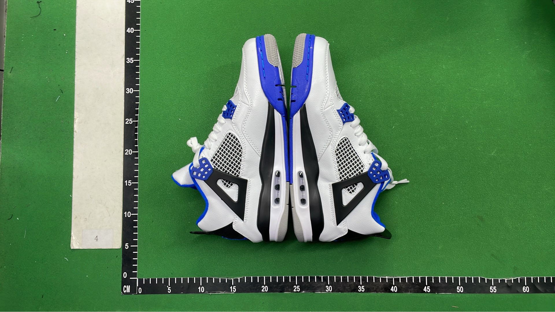 Air Jordan 4 Retro Shoes - White, Black, Red, Blue, Yellow