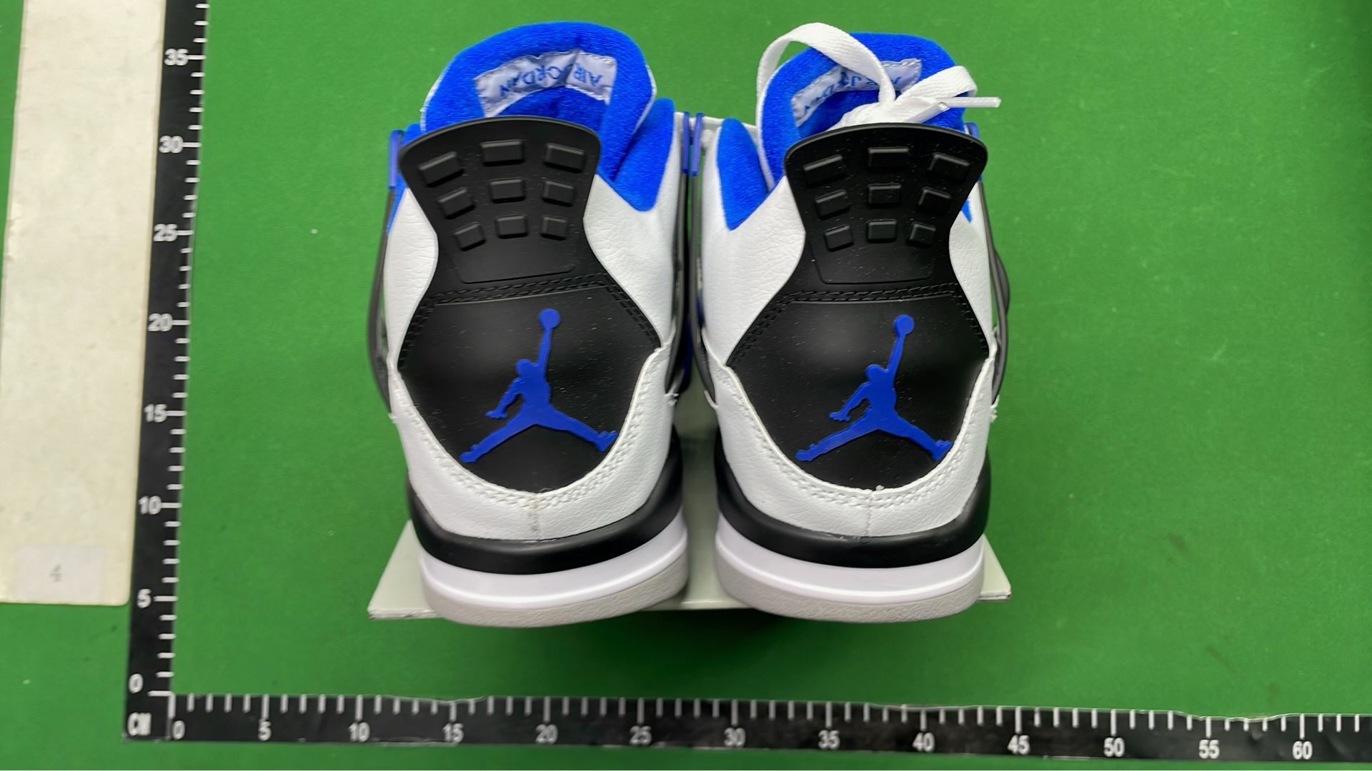 Air Jordan 4 Retro Shoes - White, Black, Red, Blue, Yellow