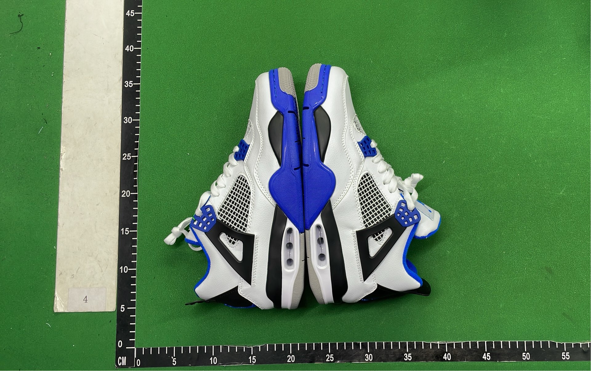 Air Jordan 4 Retro Shoes - White, Black, Red, Blue, Yellow