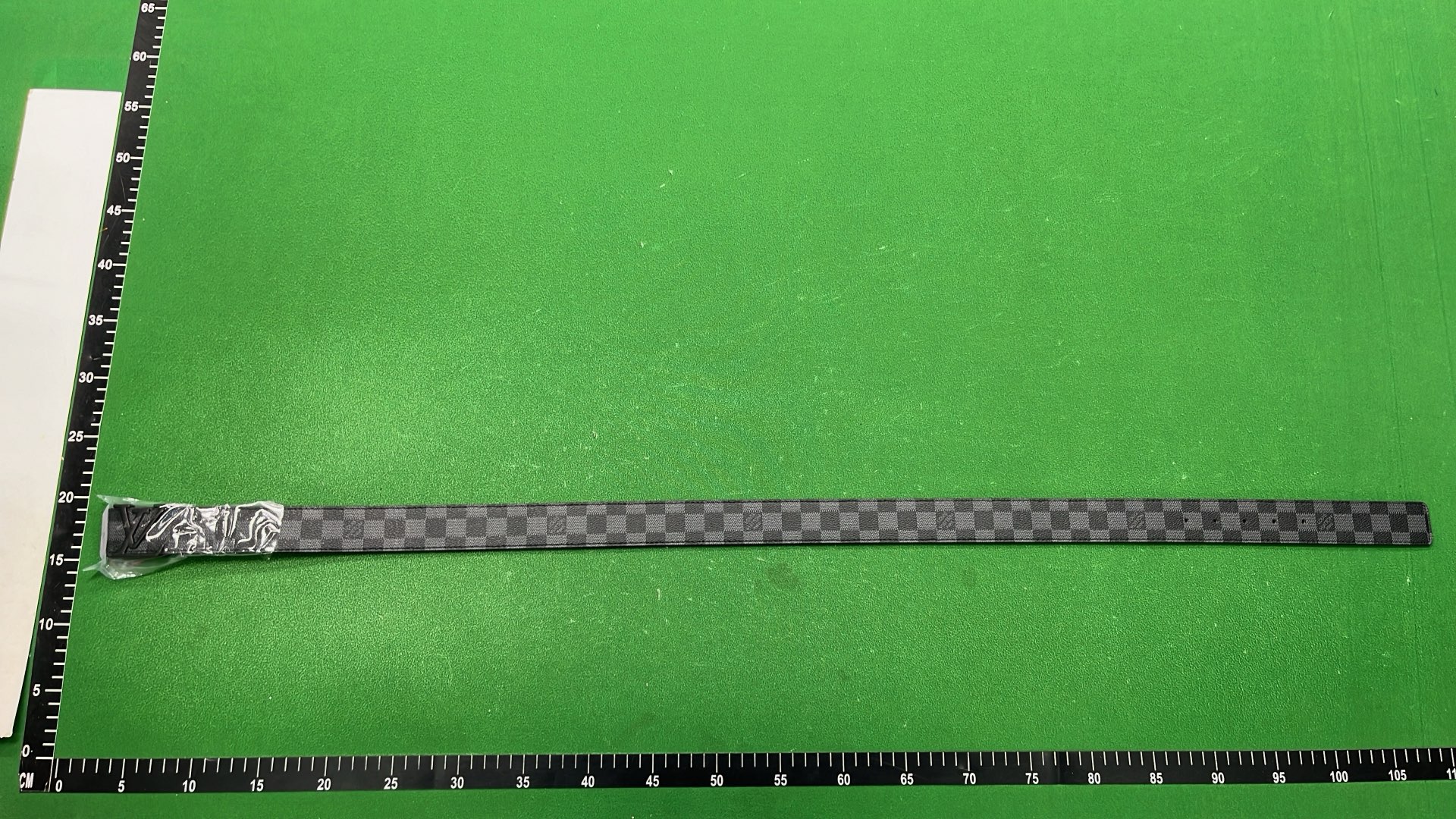 LV Damier Canvas Belt with H Buckle