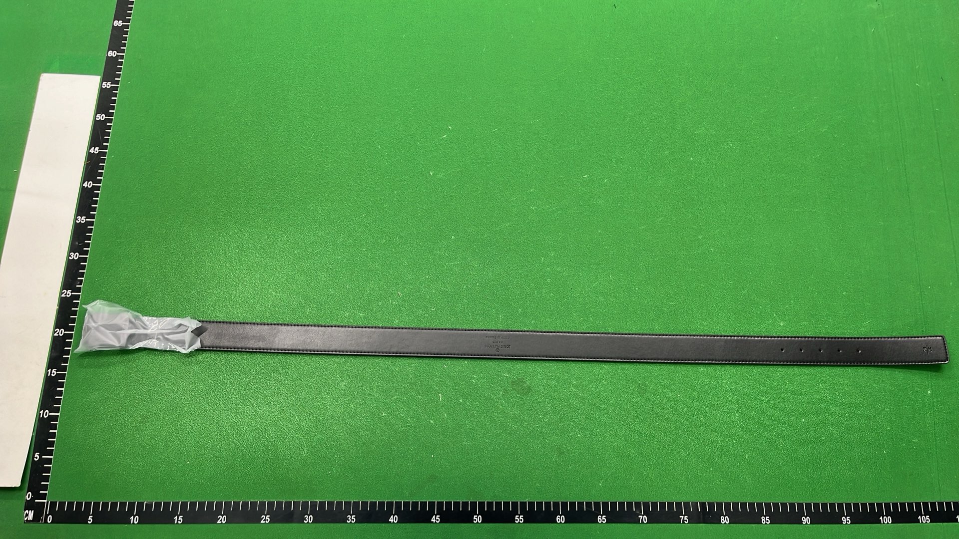 LV Damier Canvas Belt with H Buckle