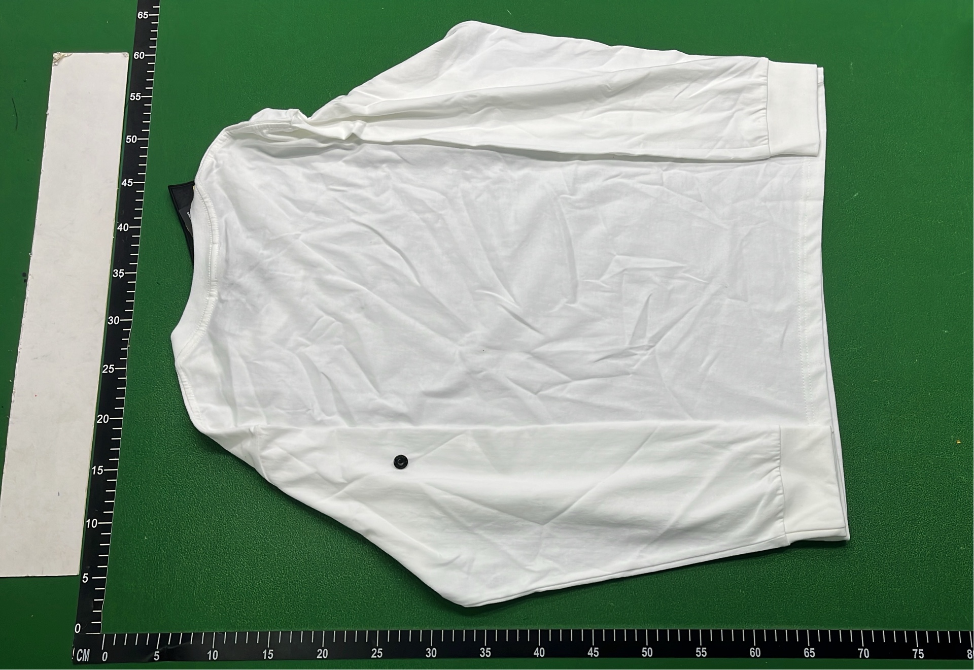 Stone Island Black T-Shirt with Logo Patch