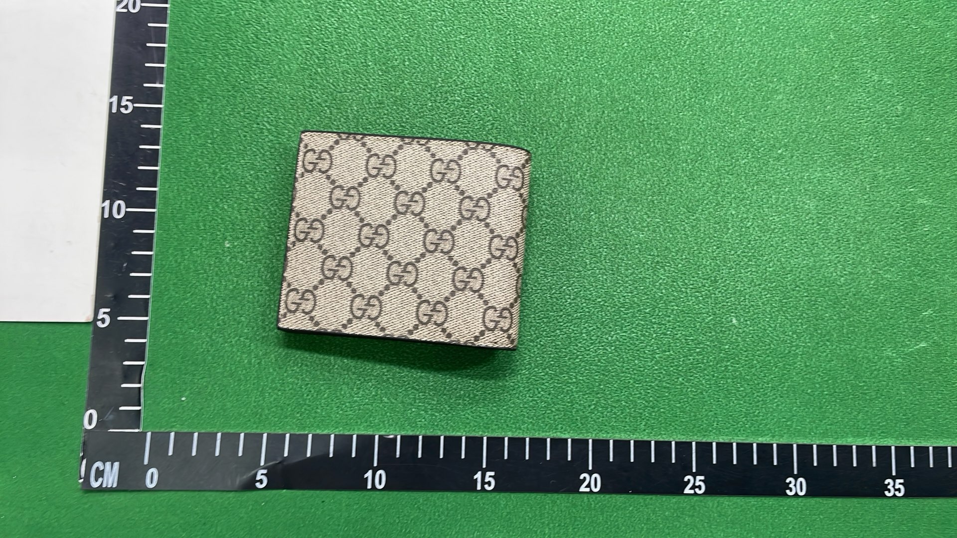 Gucci GG Supreme Wallet with Web Stripe and Bee Motif