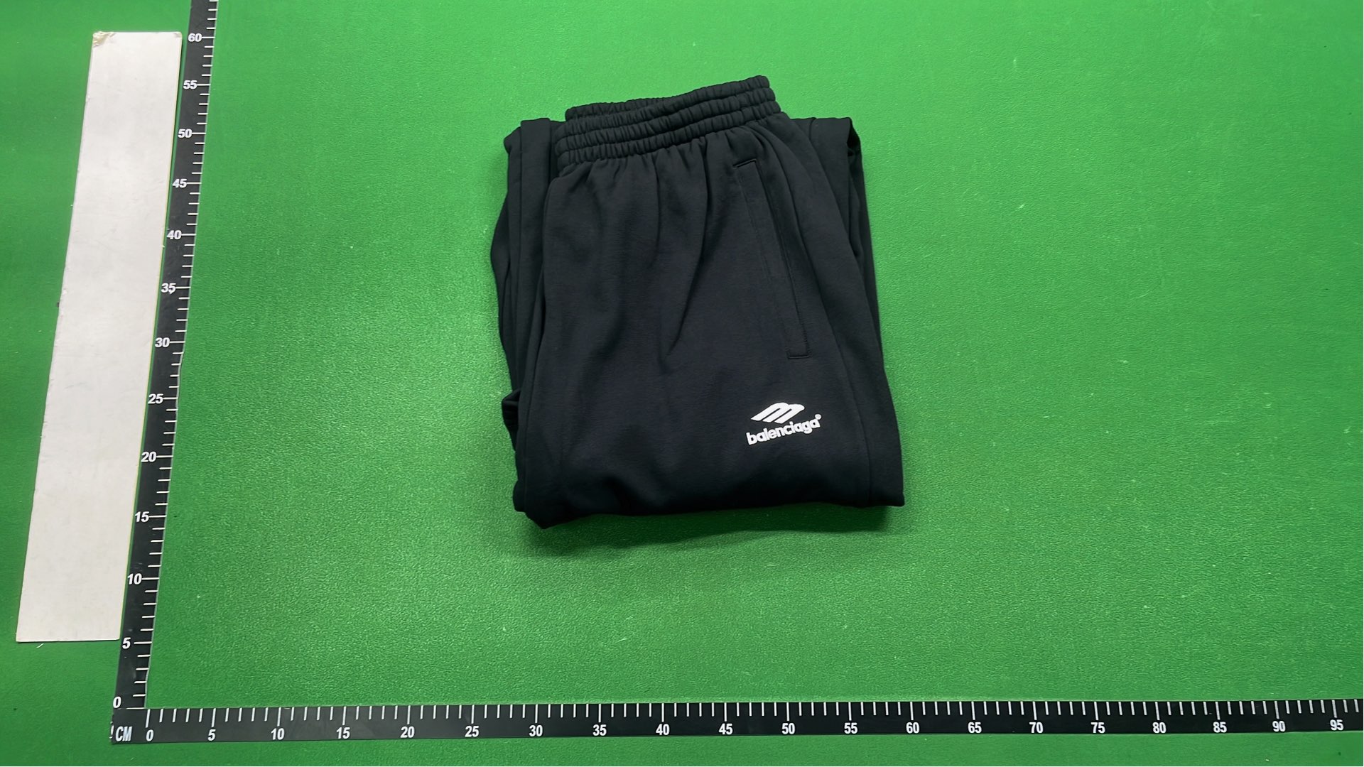 Balenciaga Logo Embroidered Track Pants - Black