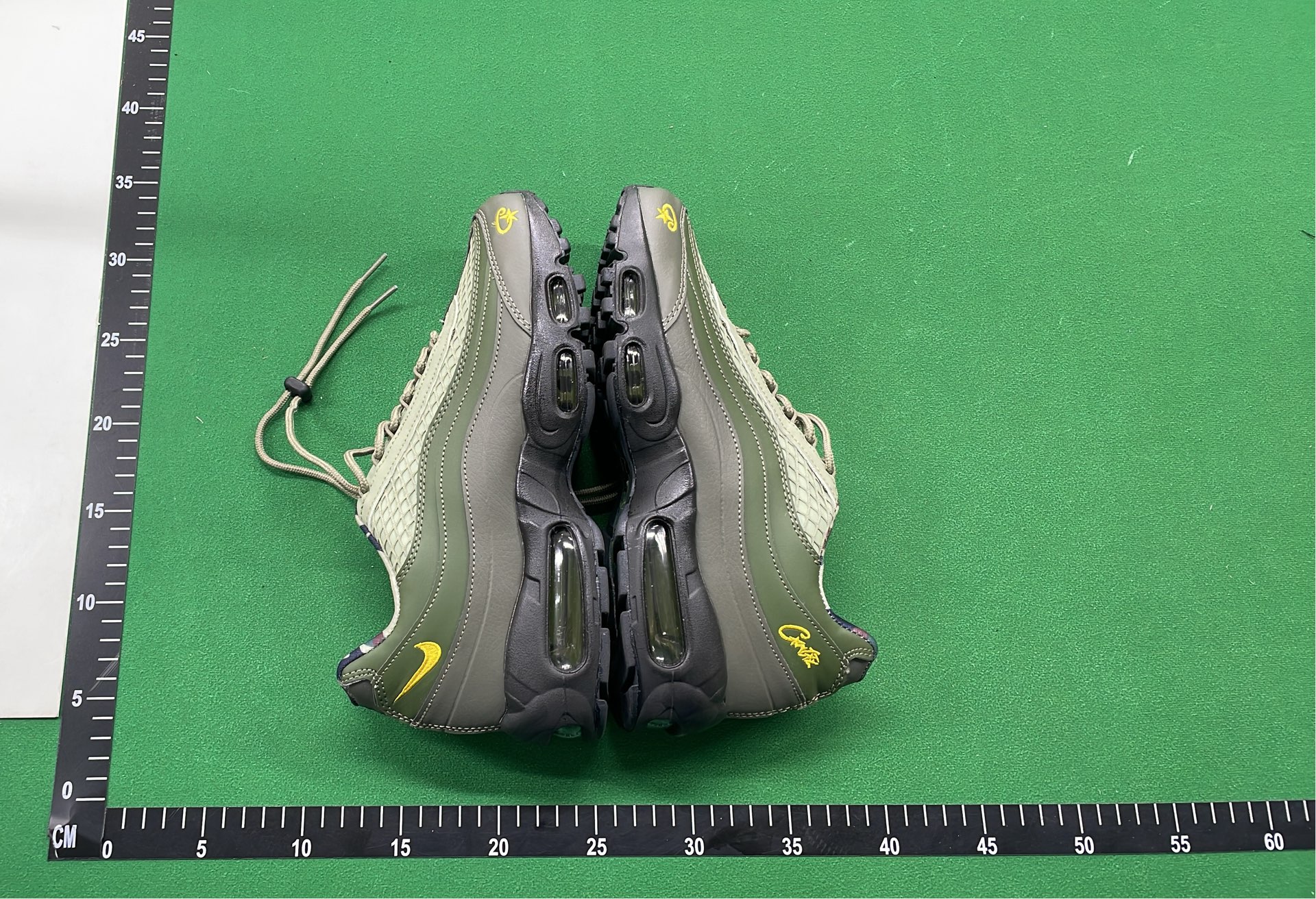 Nike Air Max 97 Olive Green and Black Sneakers