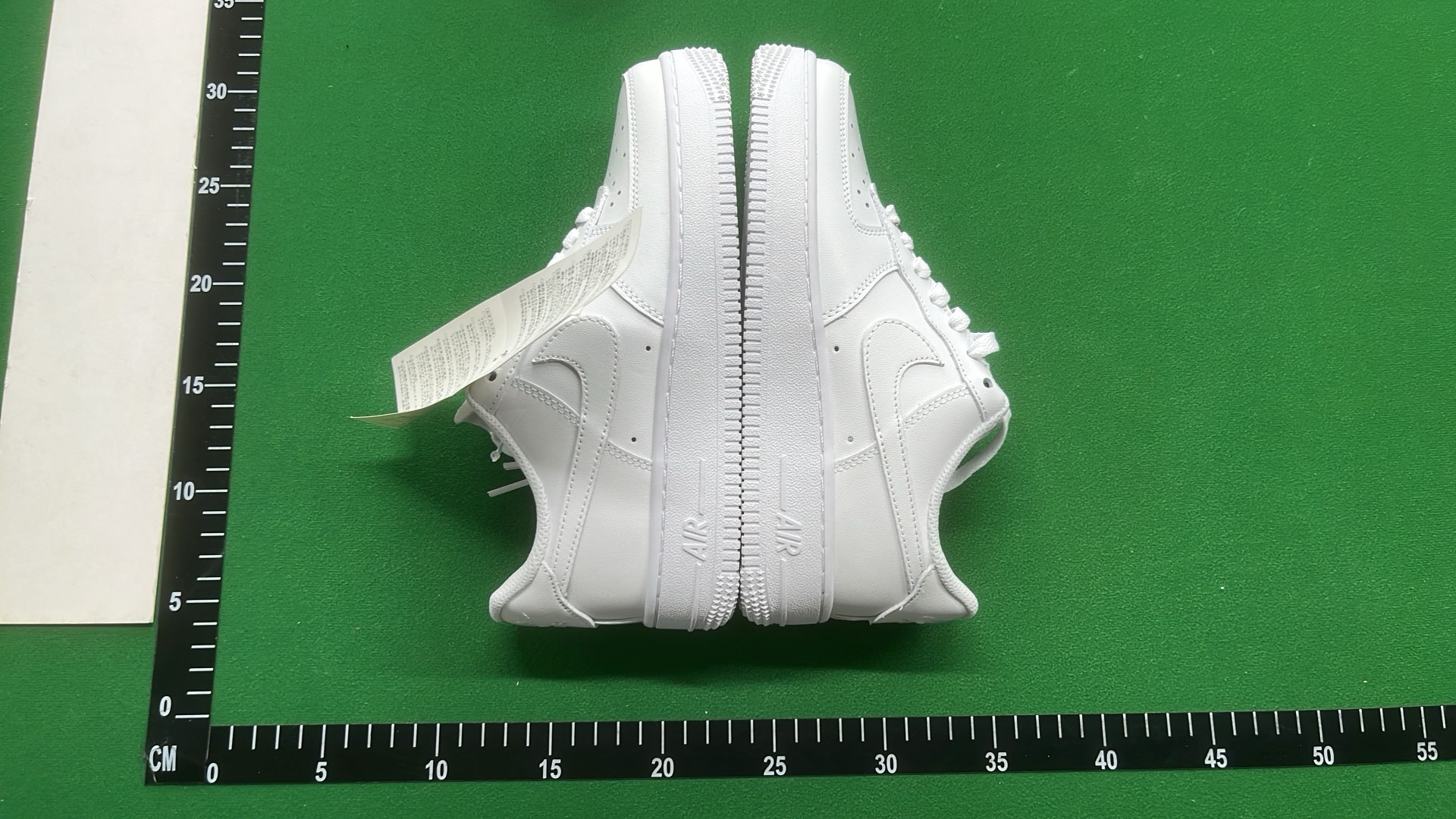Nike Air Force 1 White Leather Sneakers