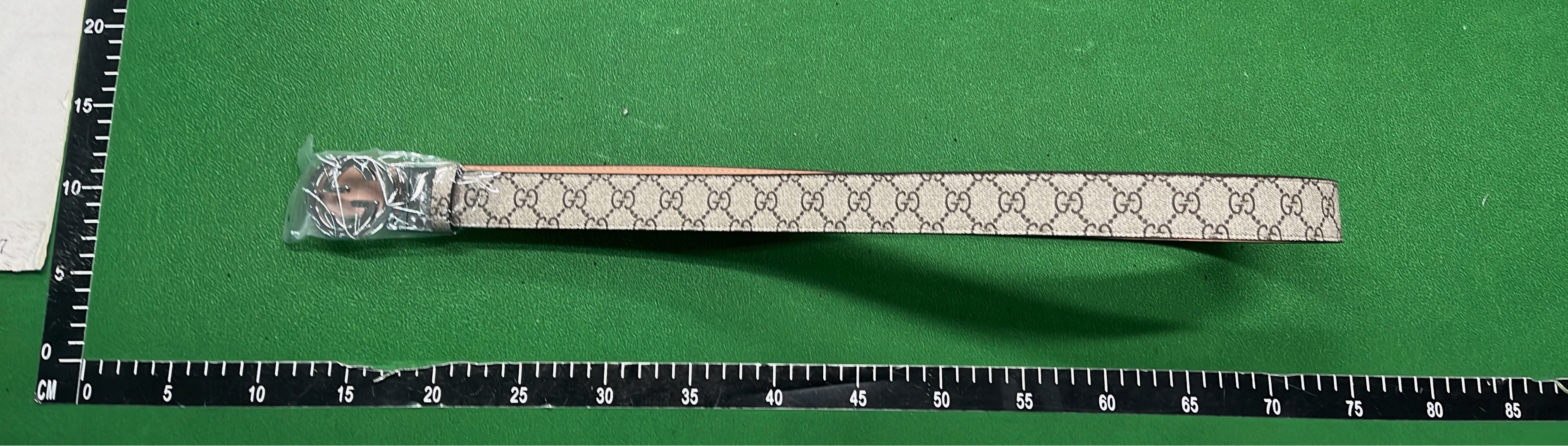 Gucci Interlocking G Belt with Signature Monogram Pattern