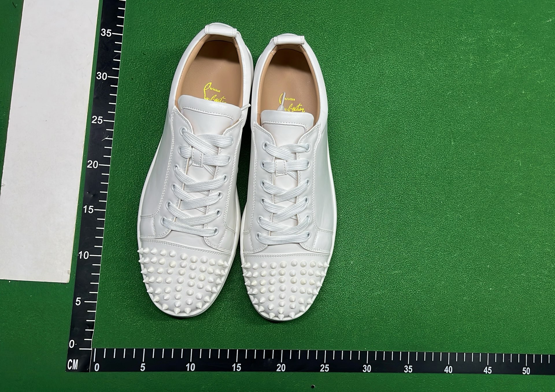 Black Studded Low Top Sneakers
