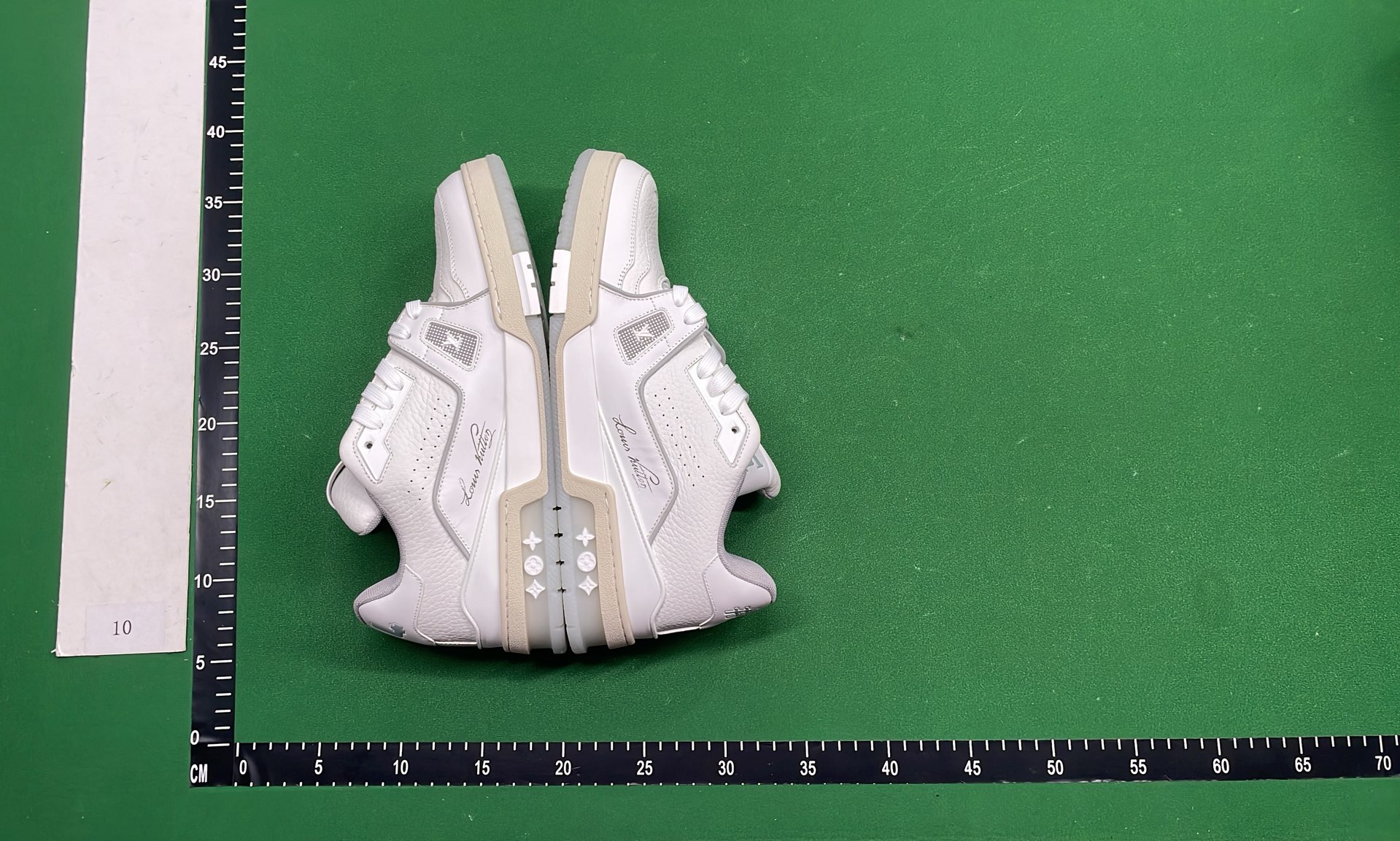 LV x Nike Air Jordan 4 Sneakers White Black Blue Red Green