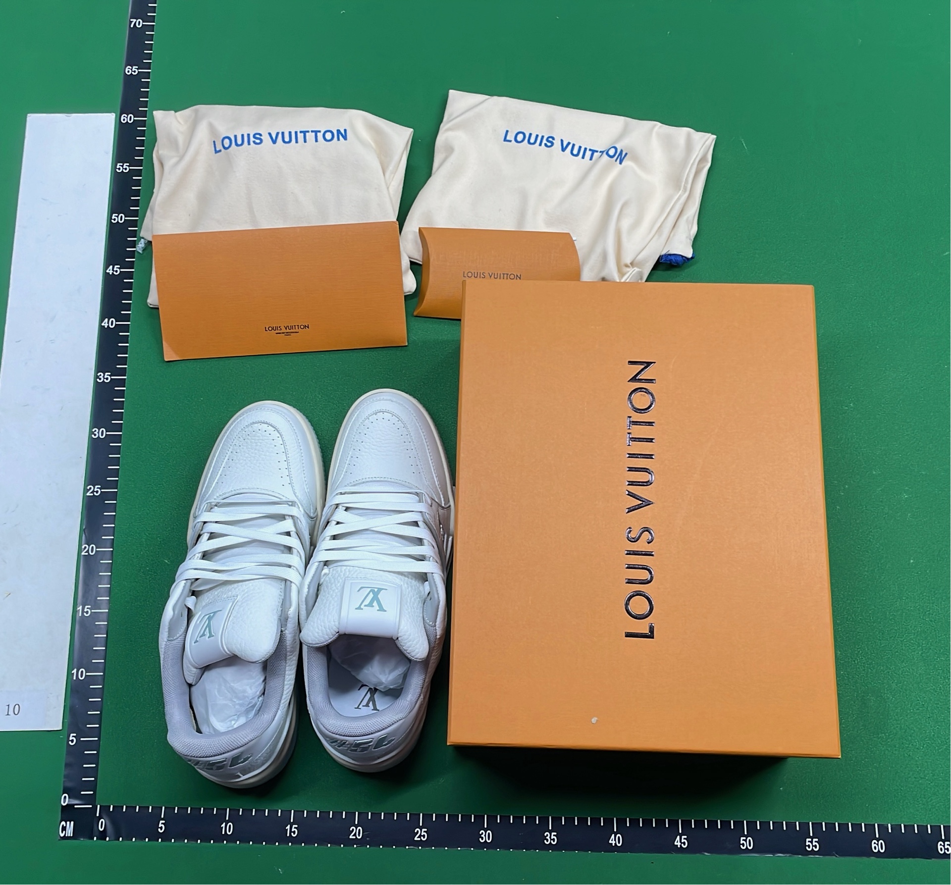 LV x Nike Air Jordan 4 Sneakers White Black Blue Red Green