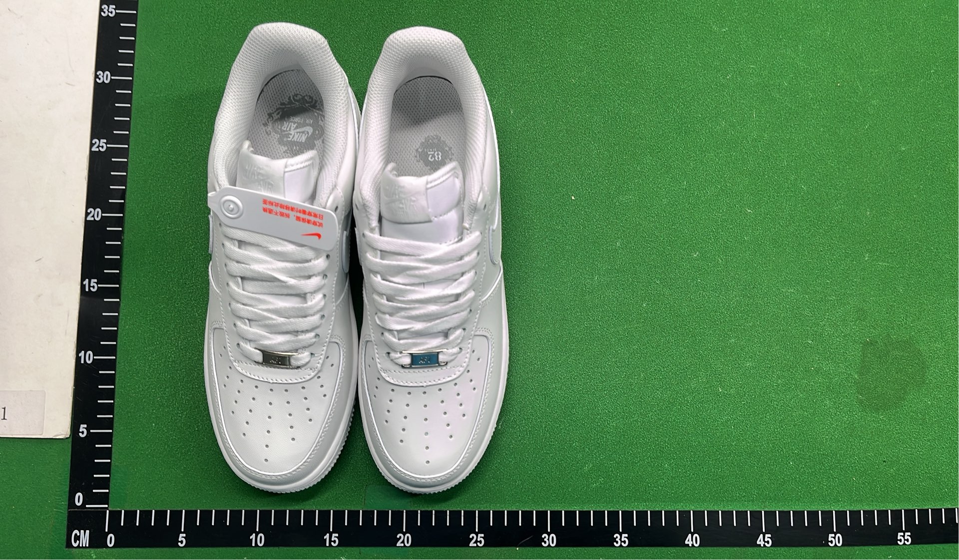 Nike Air Force 1 Low White Black Tan Red Supreme