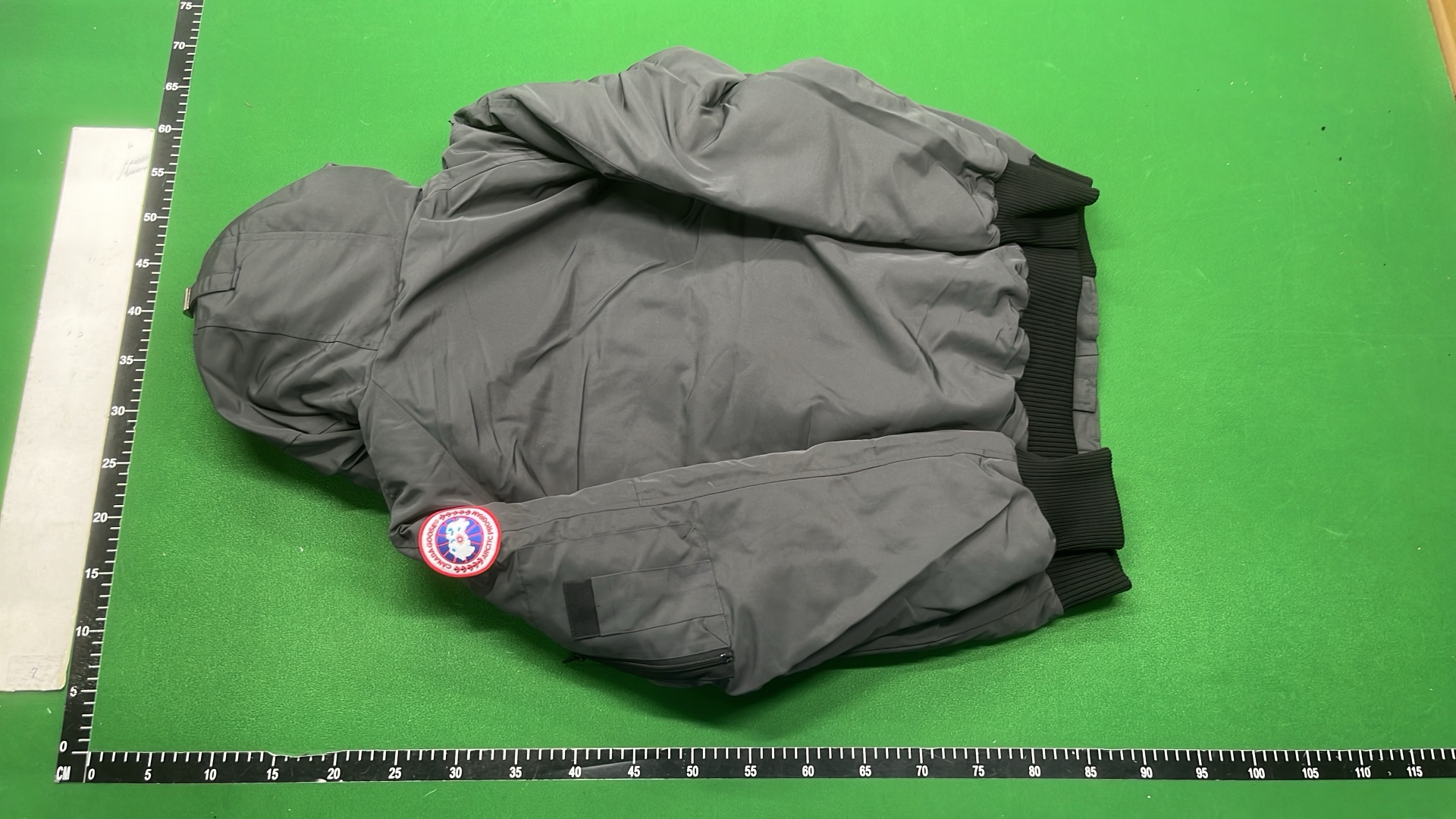 Canada Goose Blue Parka with Fur Trim Hood