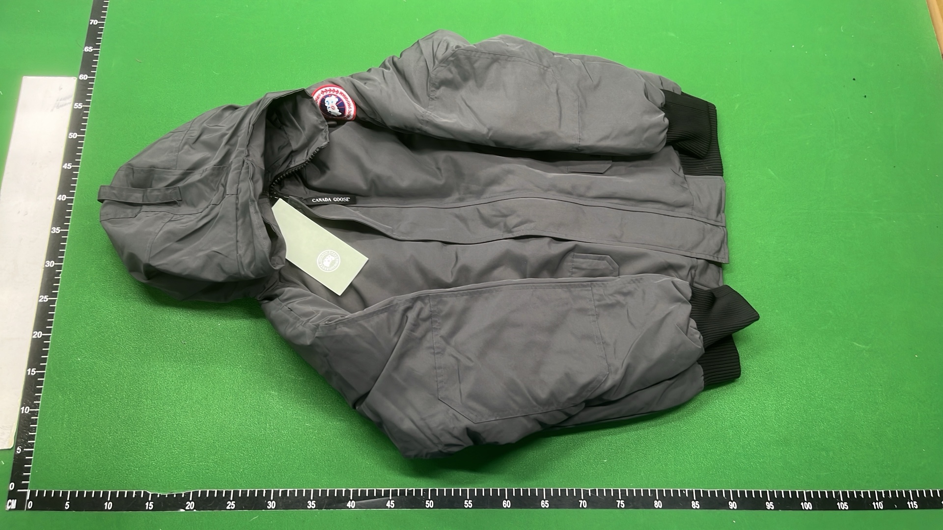 Canada Goose Blue Parka with Fur Trim Hood