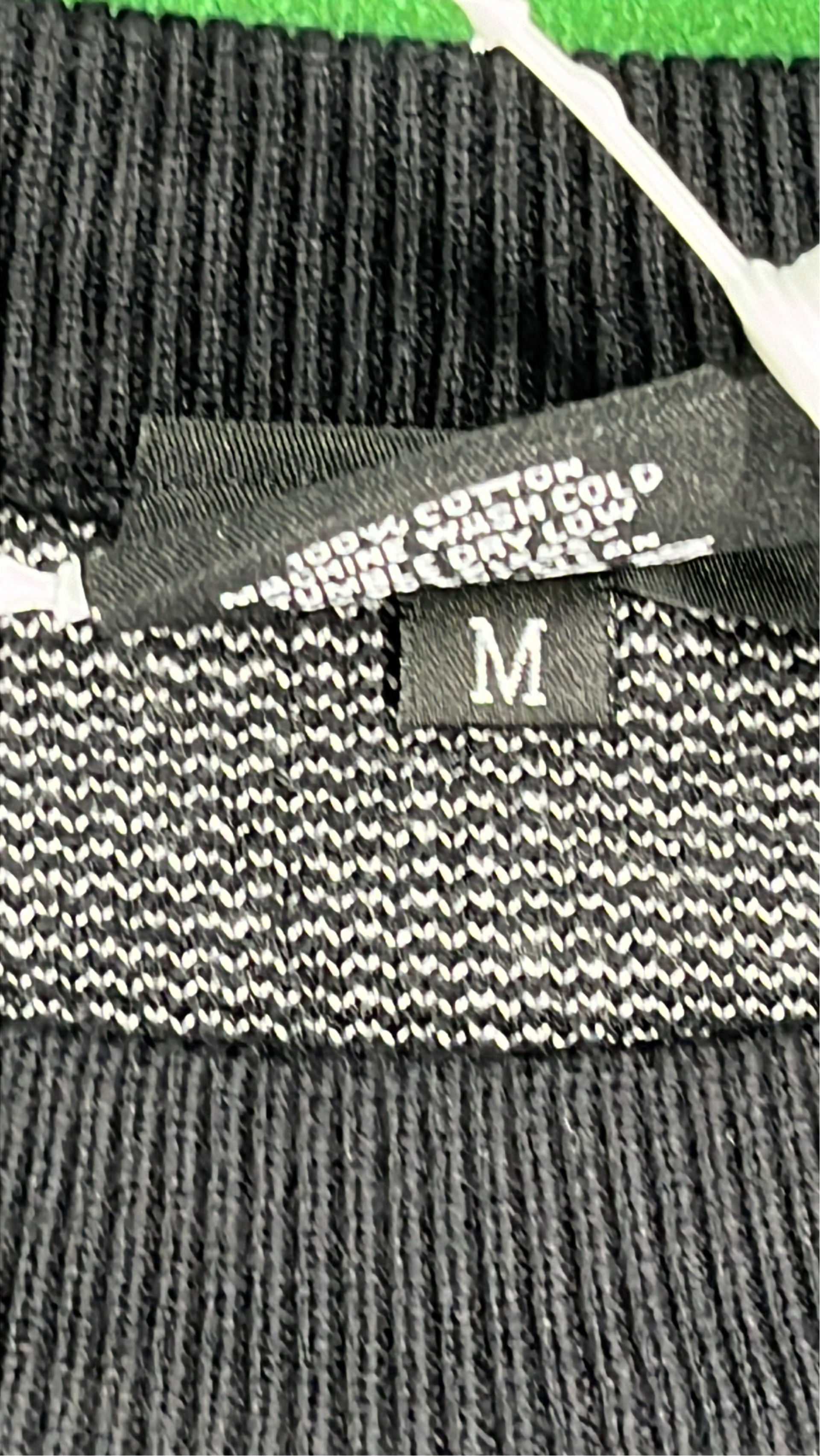 Z.Cash Knit Sweater with Graphic Design - Black and White Edition