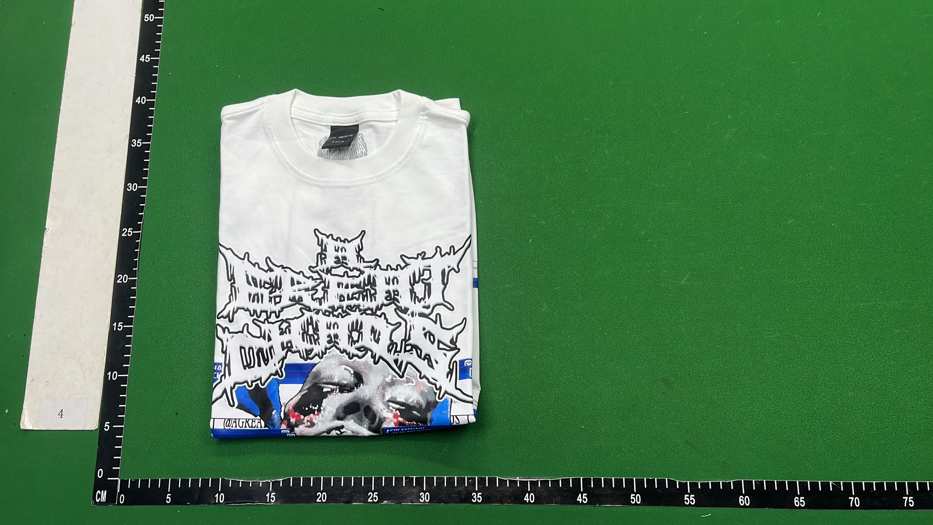 AGREATCHAOS Graffiti Skull T-Shirt - Street Art Design