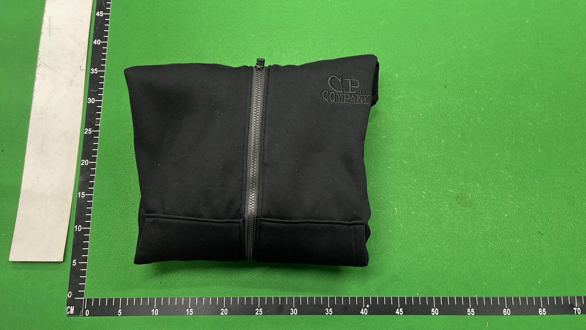 C.P. Company Grey Hoodie with Goggle Hood Design