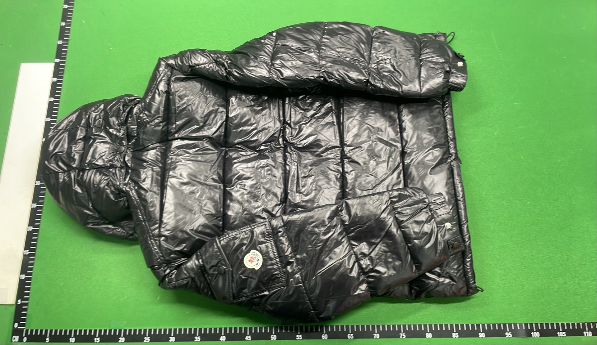 Moncler Black Puffer Jacket with Hood