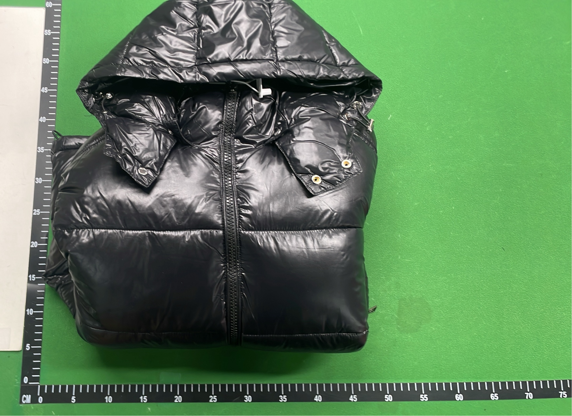 Moncler Black Puffer Jacket with Hood