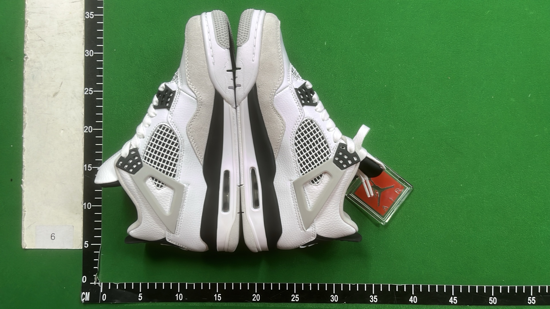 Air Jordan 4 Retro White Cement Men's Sneakers
