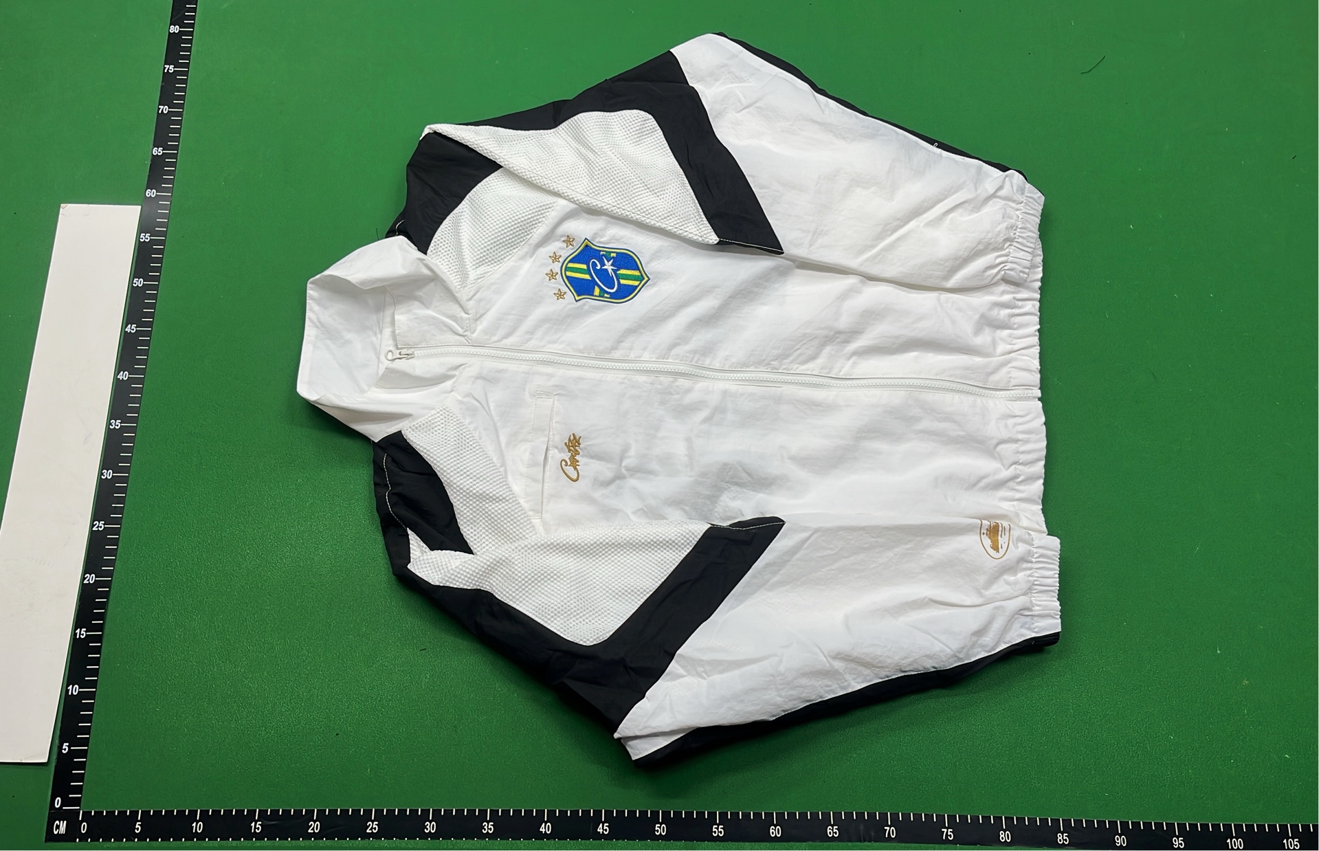 China National Team Sport Jacket - White and Black Edition