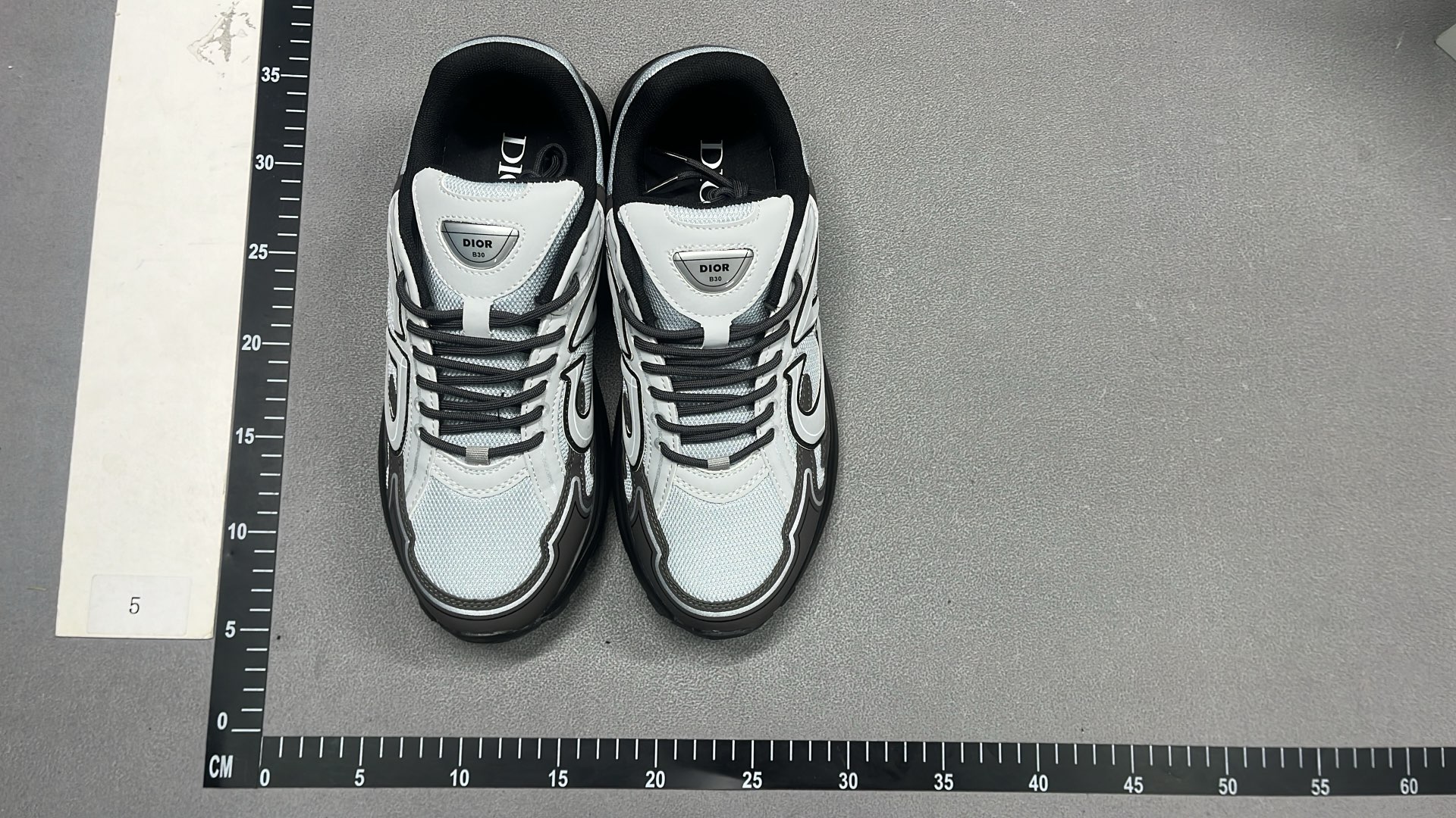 Chanel CC Logo Sneakers Beige Mesh Running Shoes