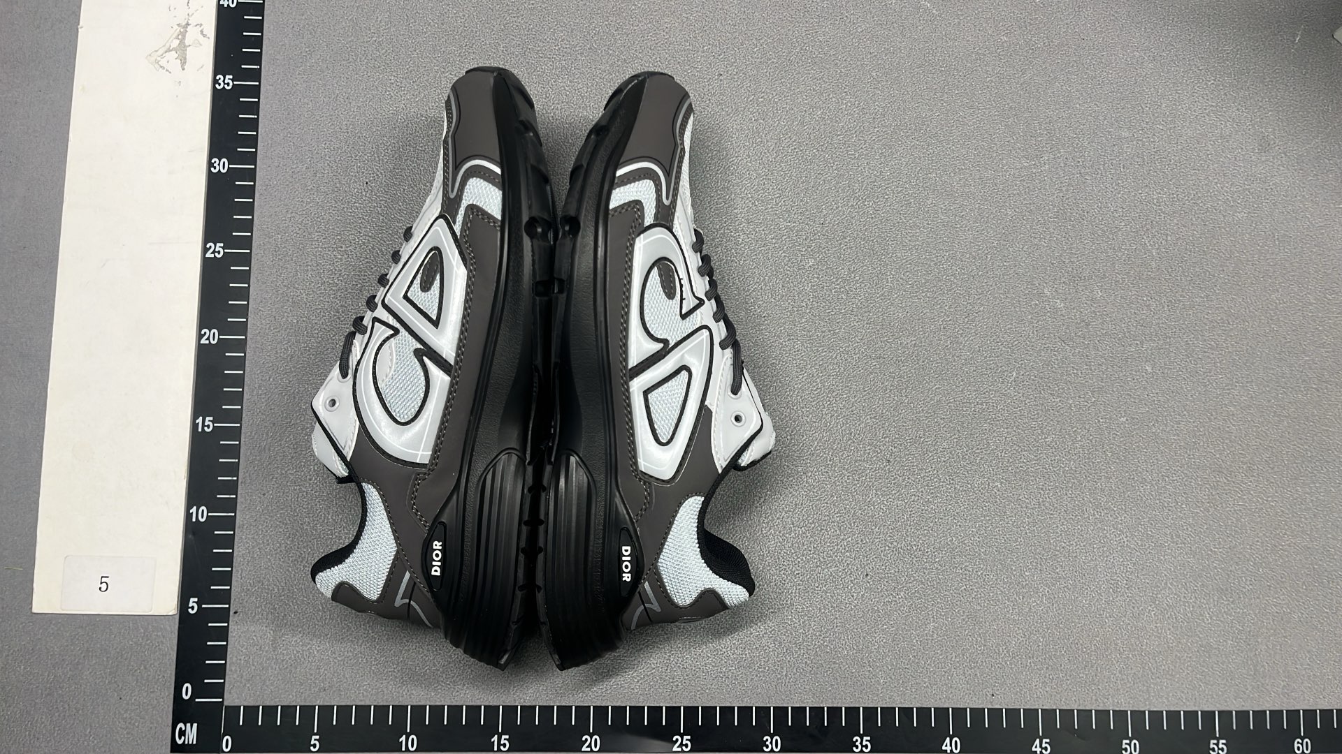 Chanel CC Logo Sneakers Beige Mesh Running Shoes