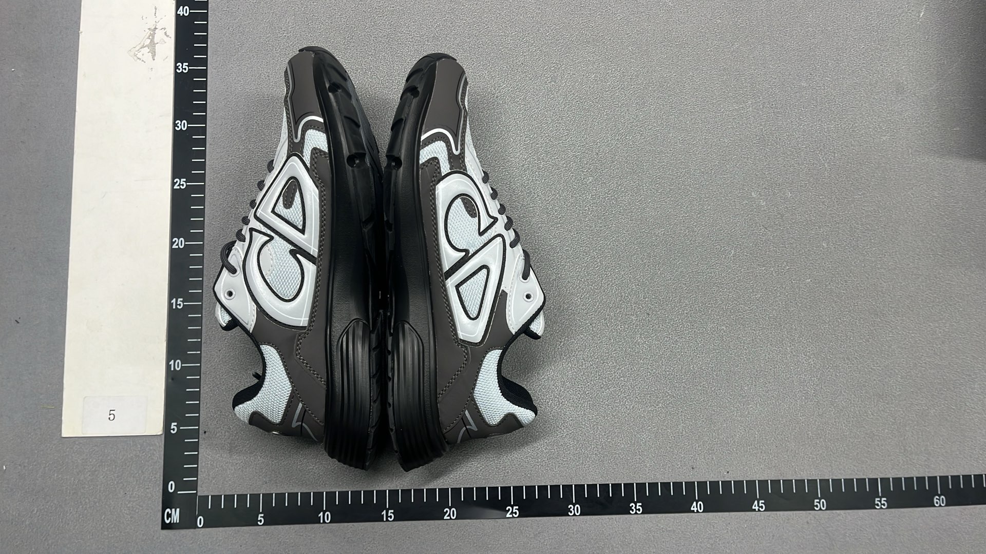 Chanel CC Logo Sneakers Beige Mesh Running Shoes