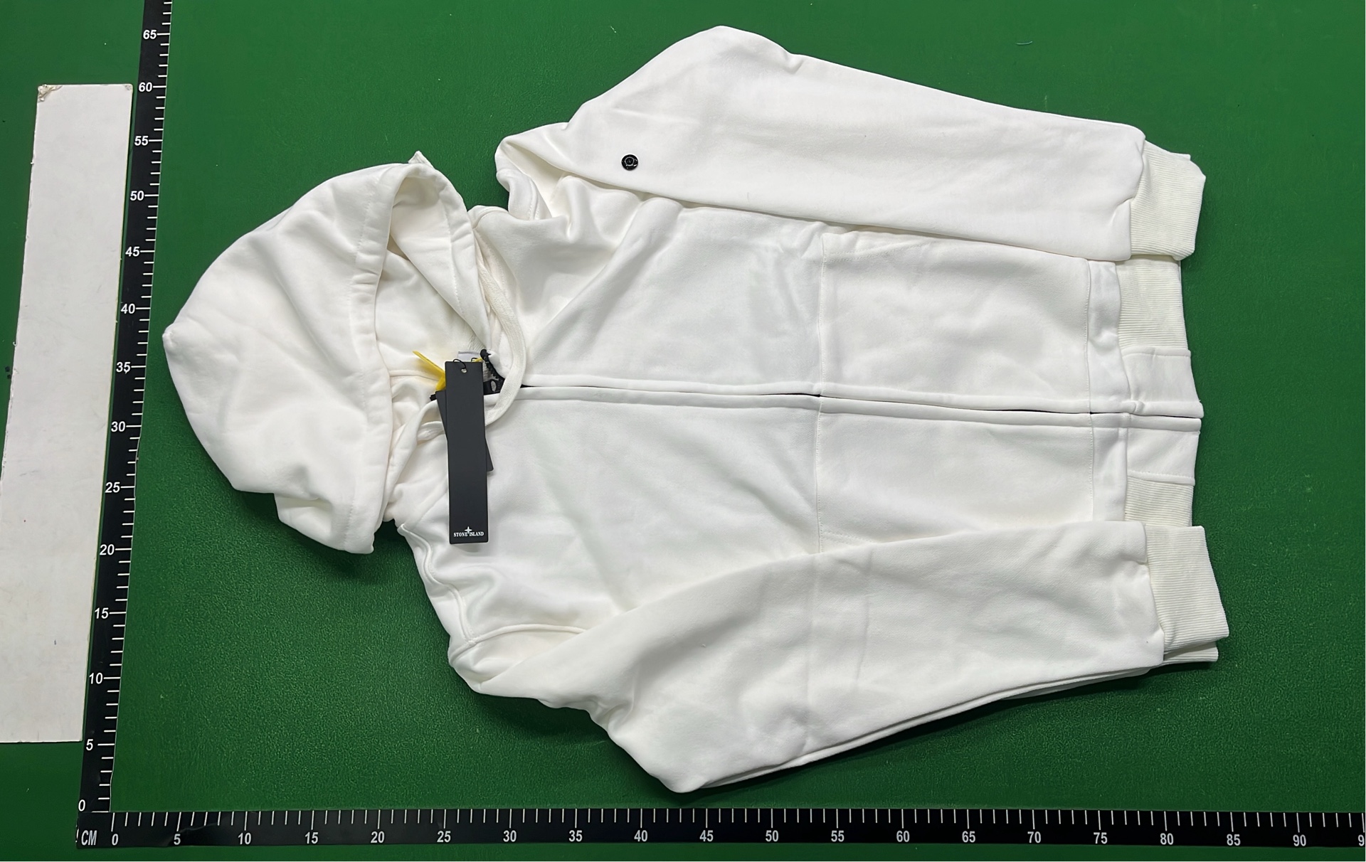 Stone Island Hoodie with Black Patch