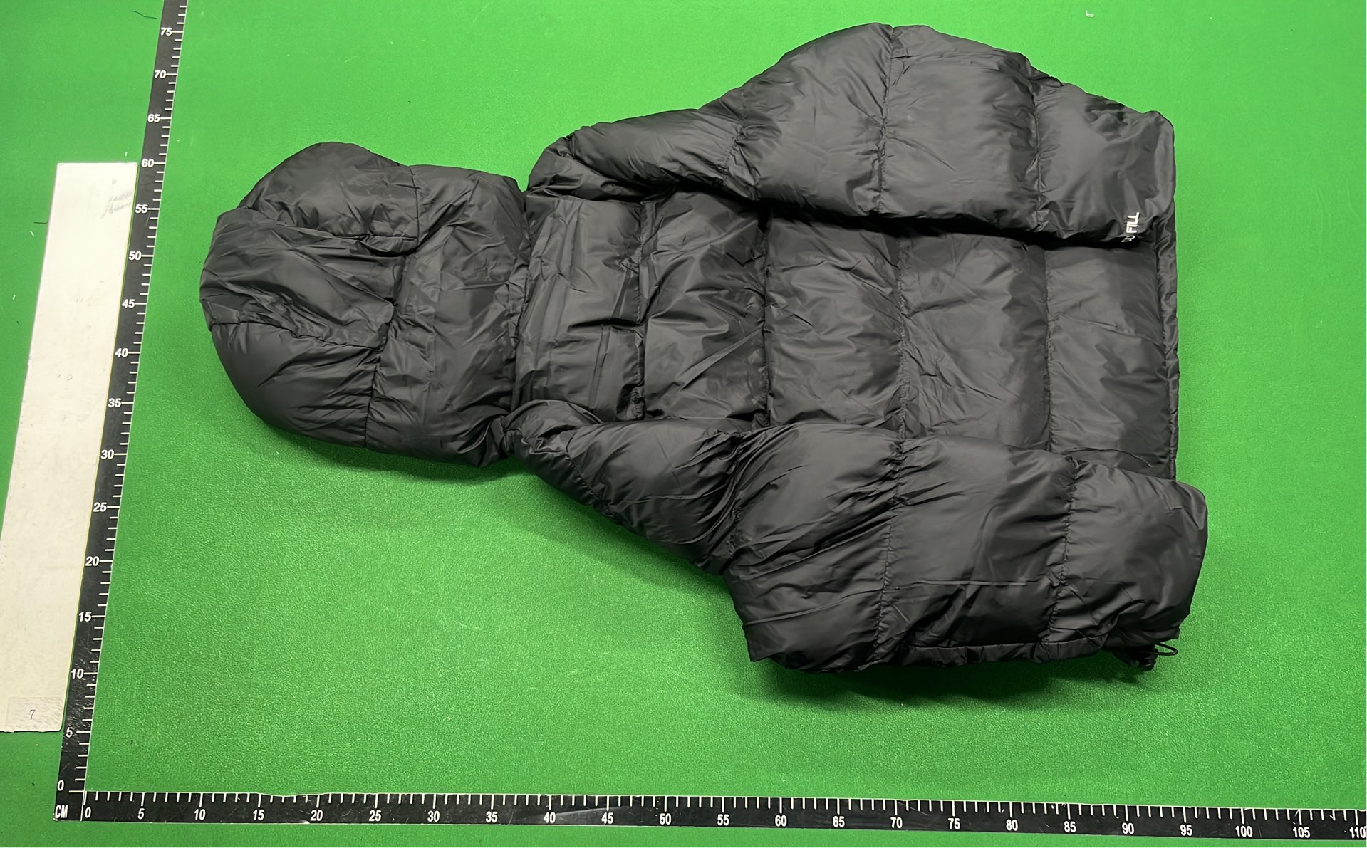 Stussy Black Puffer Jacket with Pink Lining