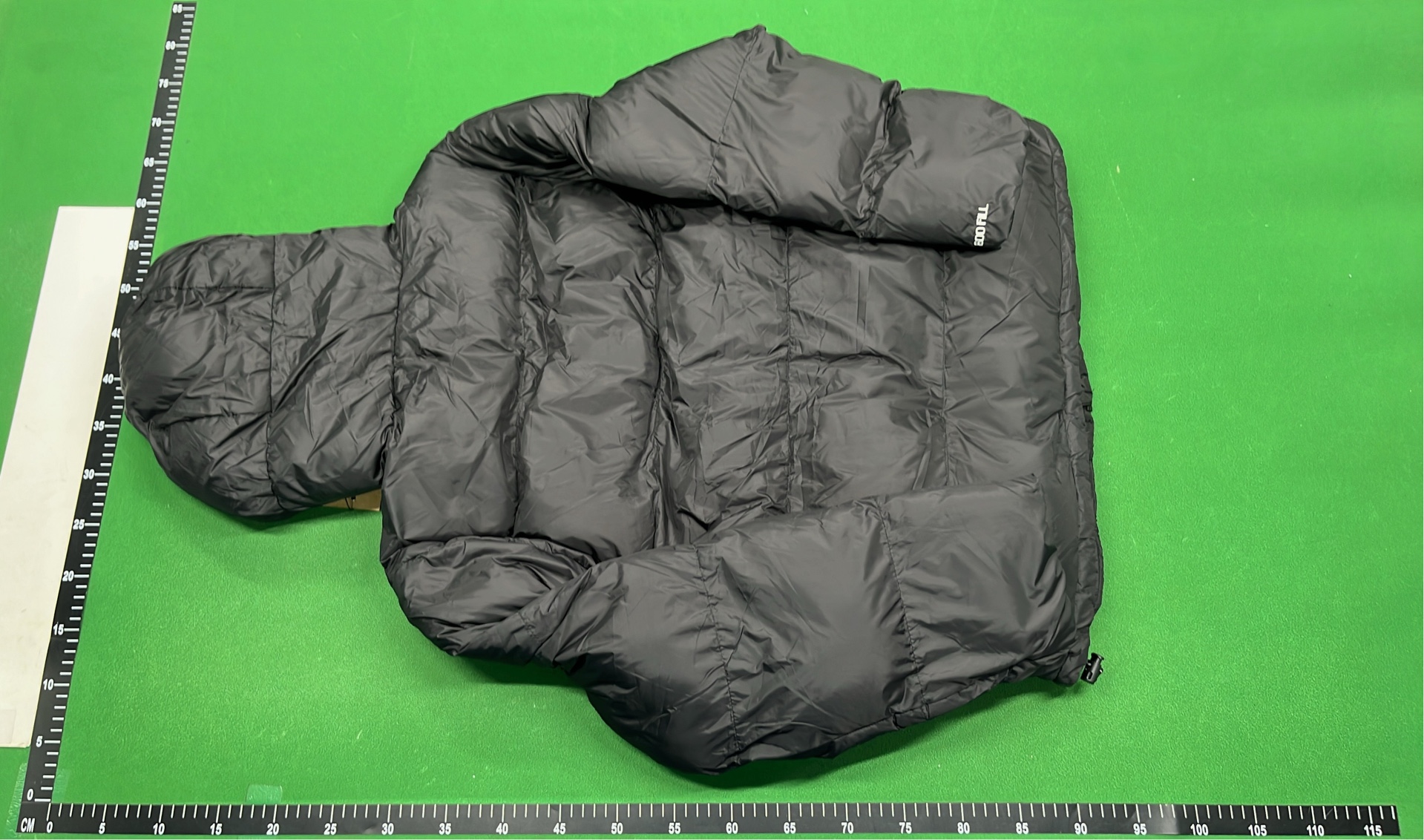 Stussy Black Puffer Jacket with Pink Lining