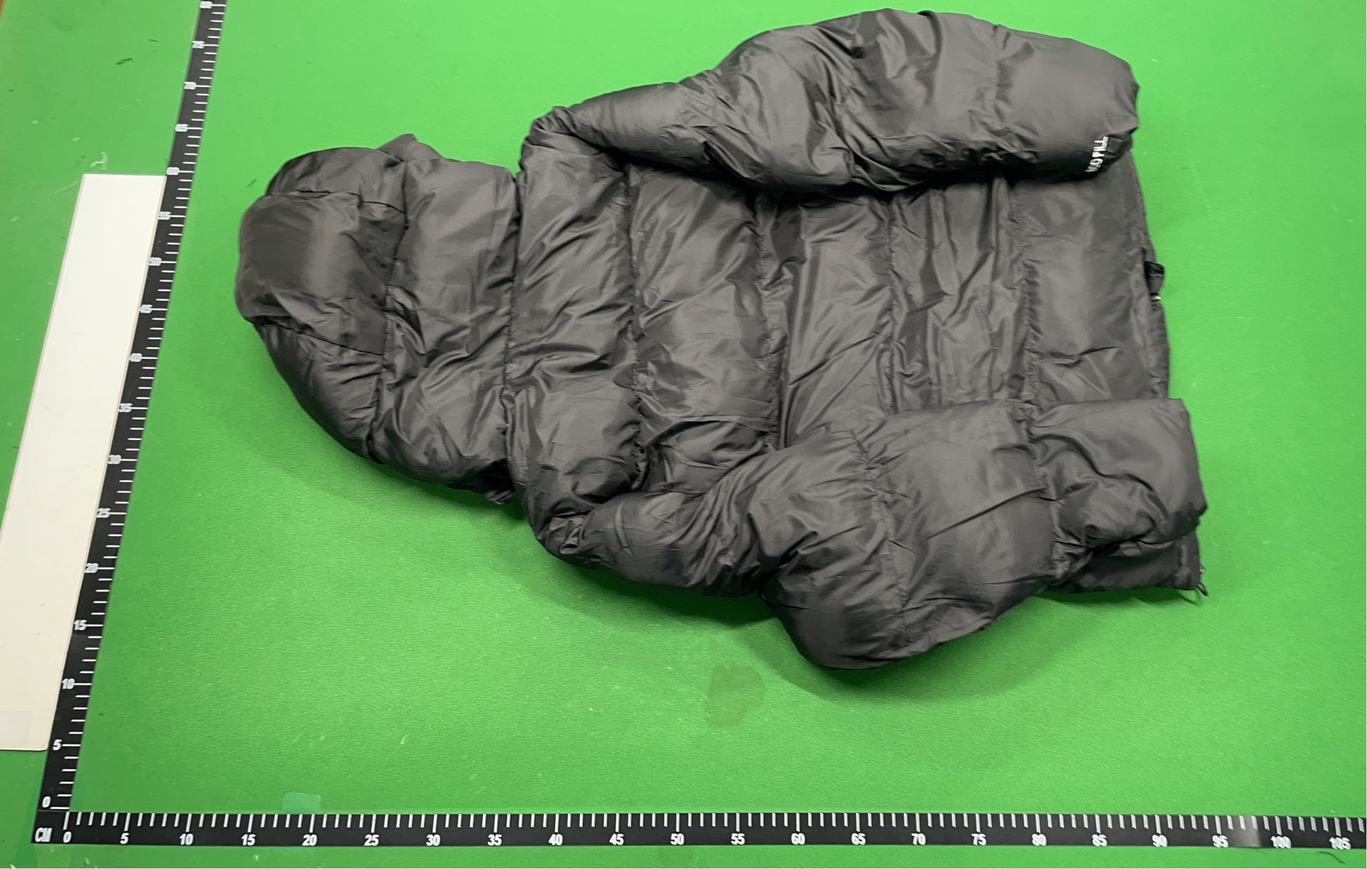 Stussy Black Puffer Jacket with Pink Lining