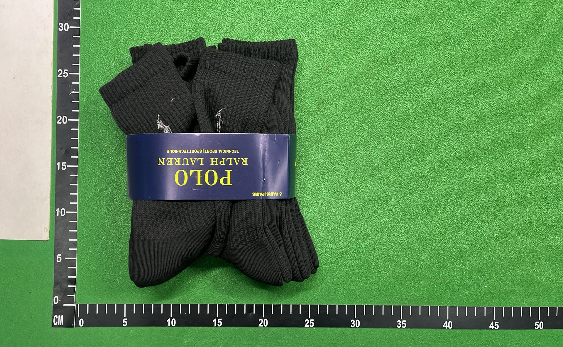 Polo Ralph Lauren Classic Sport Socks 6-Pack - White, Black, Gray