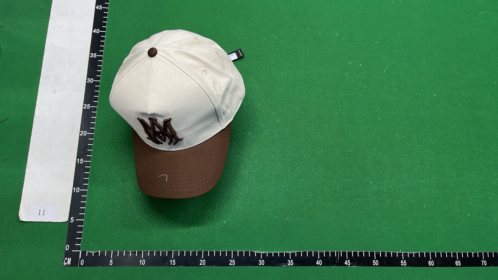 AMIRI Black Mesh Trucker Hat with Logo Embroidery